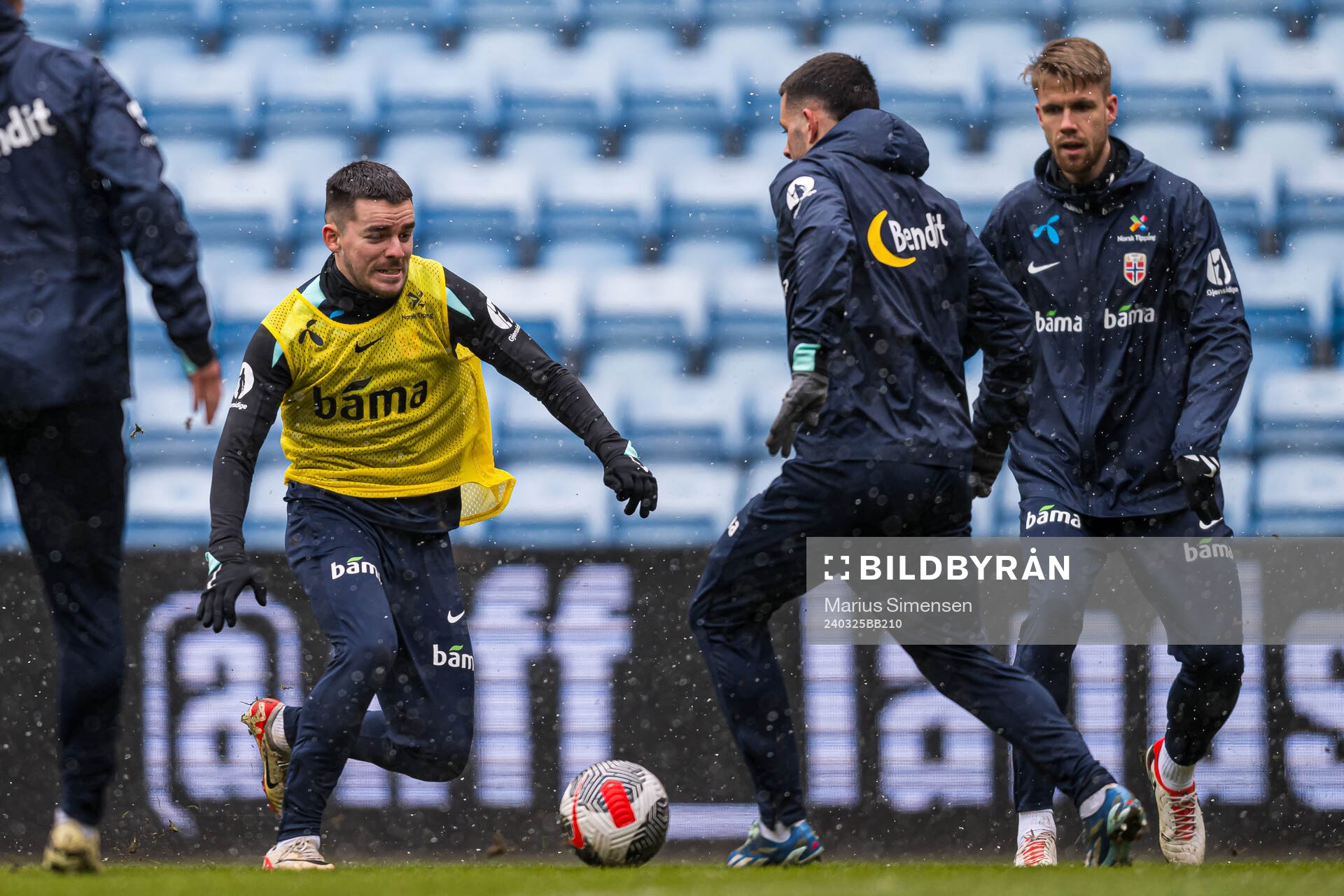 Hugo Vetlesen of the Norwegian national football team