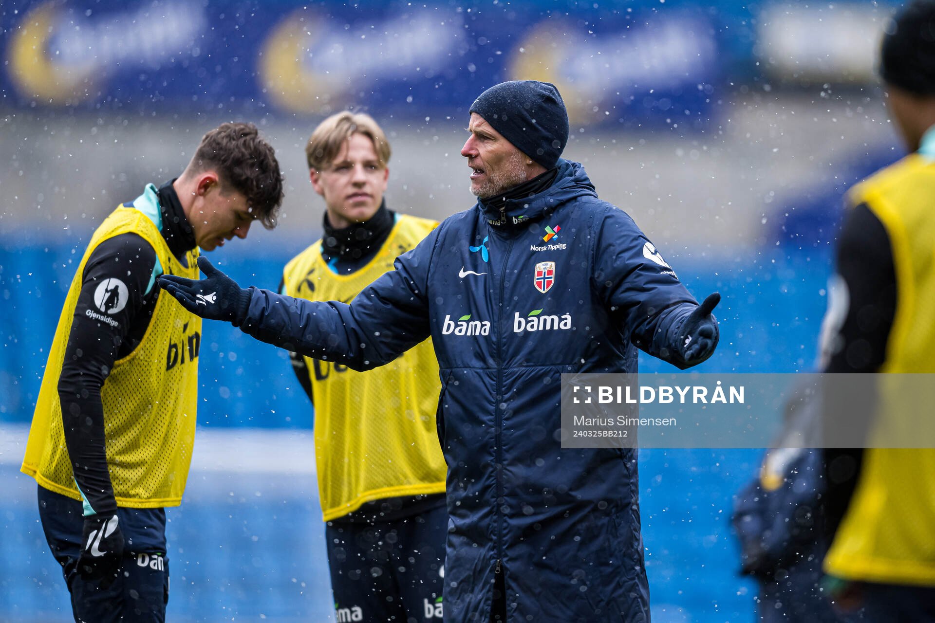 Ståle Solbakken, head coach of the Norwegian national