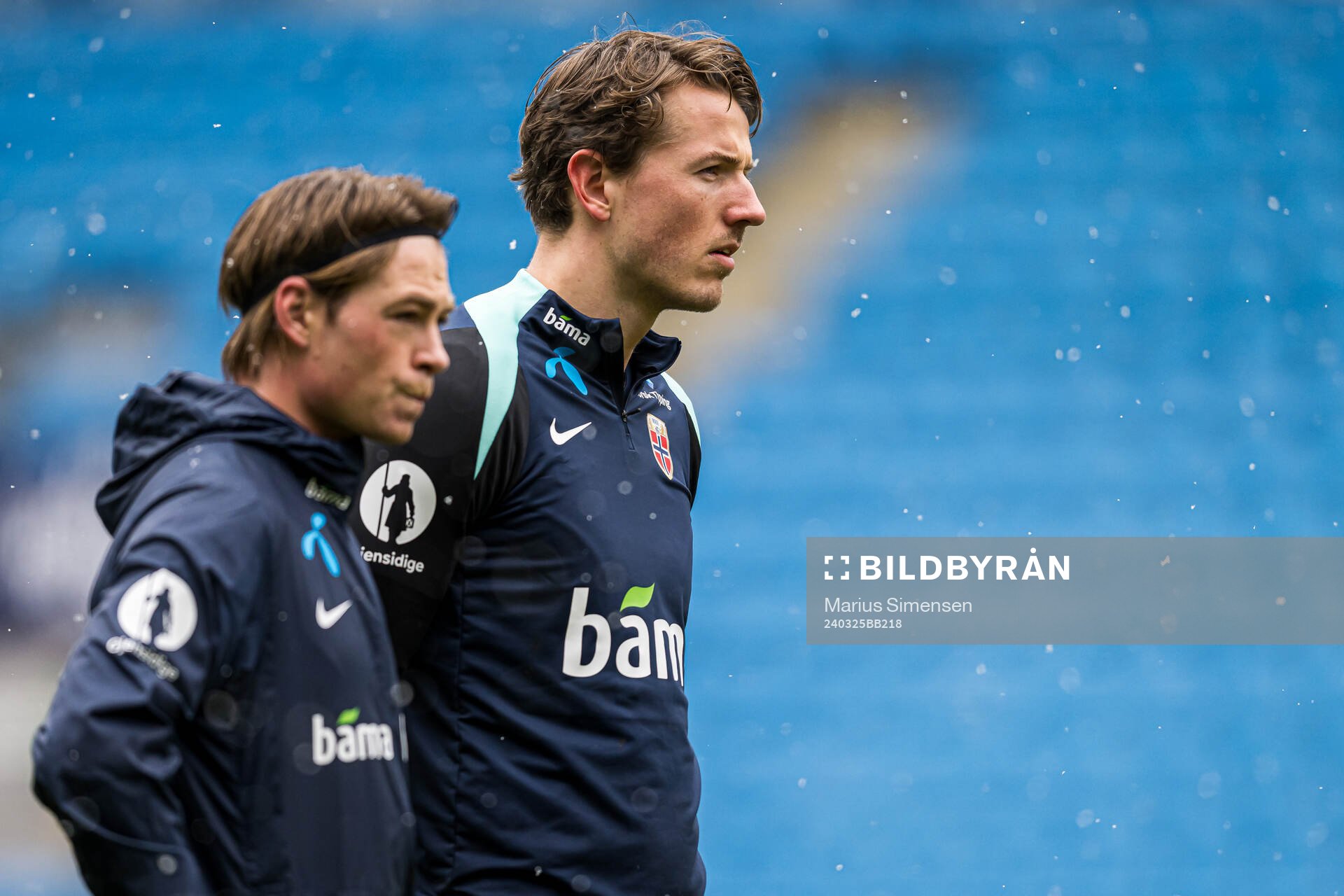 Sander Berge of the Norwegian national football team