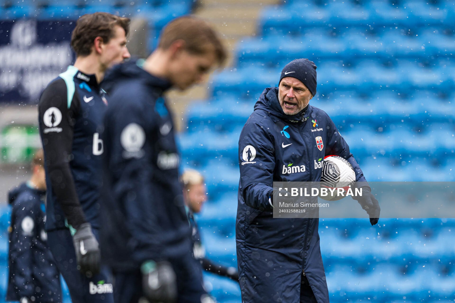 Ståle Solbakken, head coach of the Norwegian national