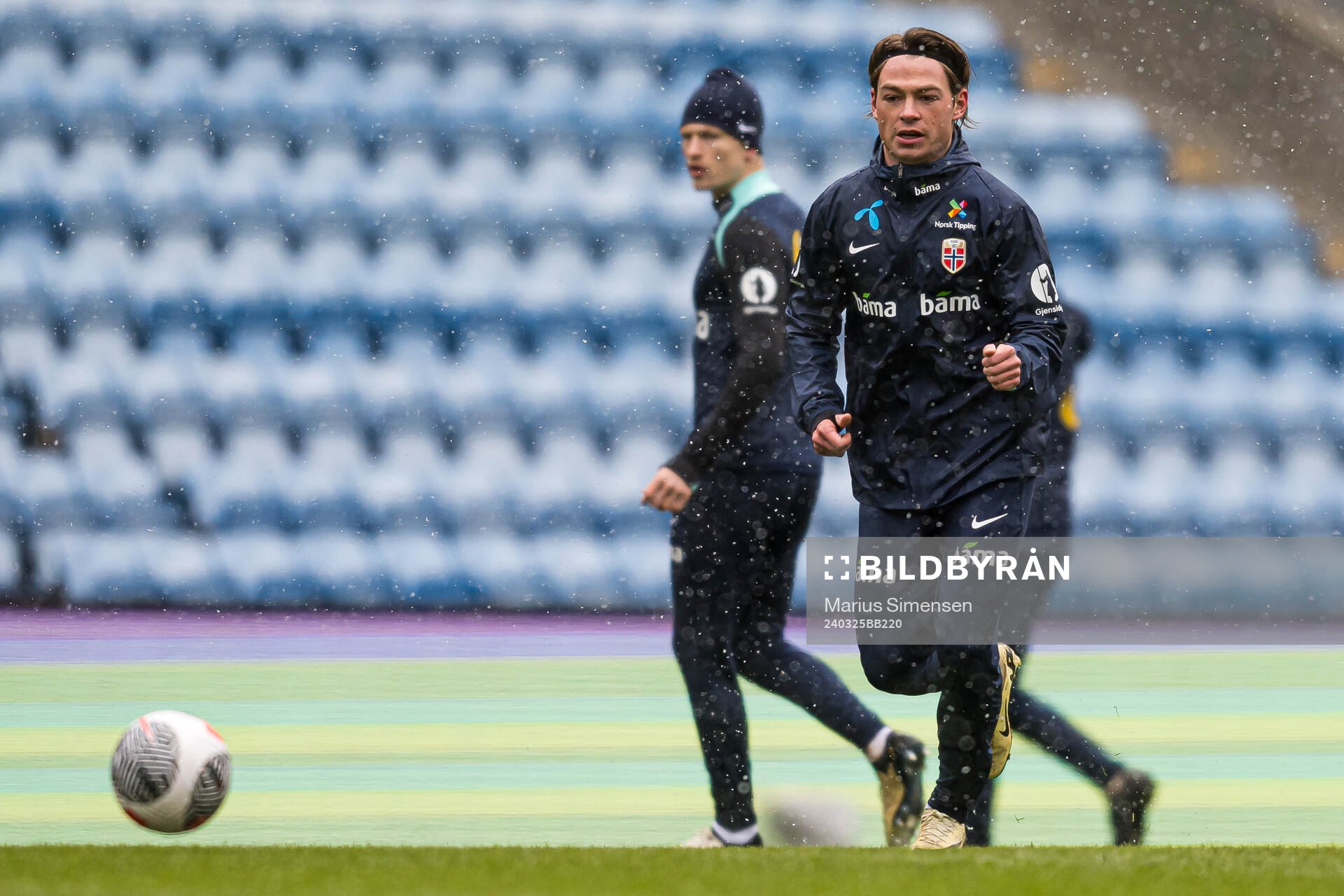 Patrick Berg of the Norwegian national football team