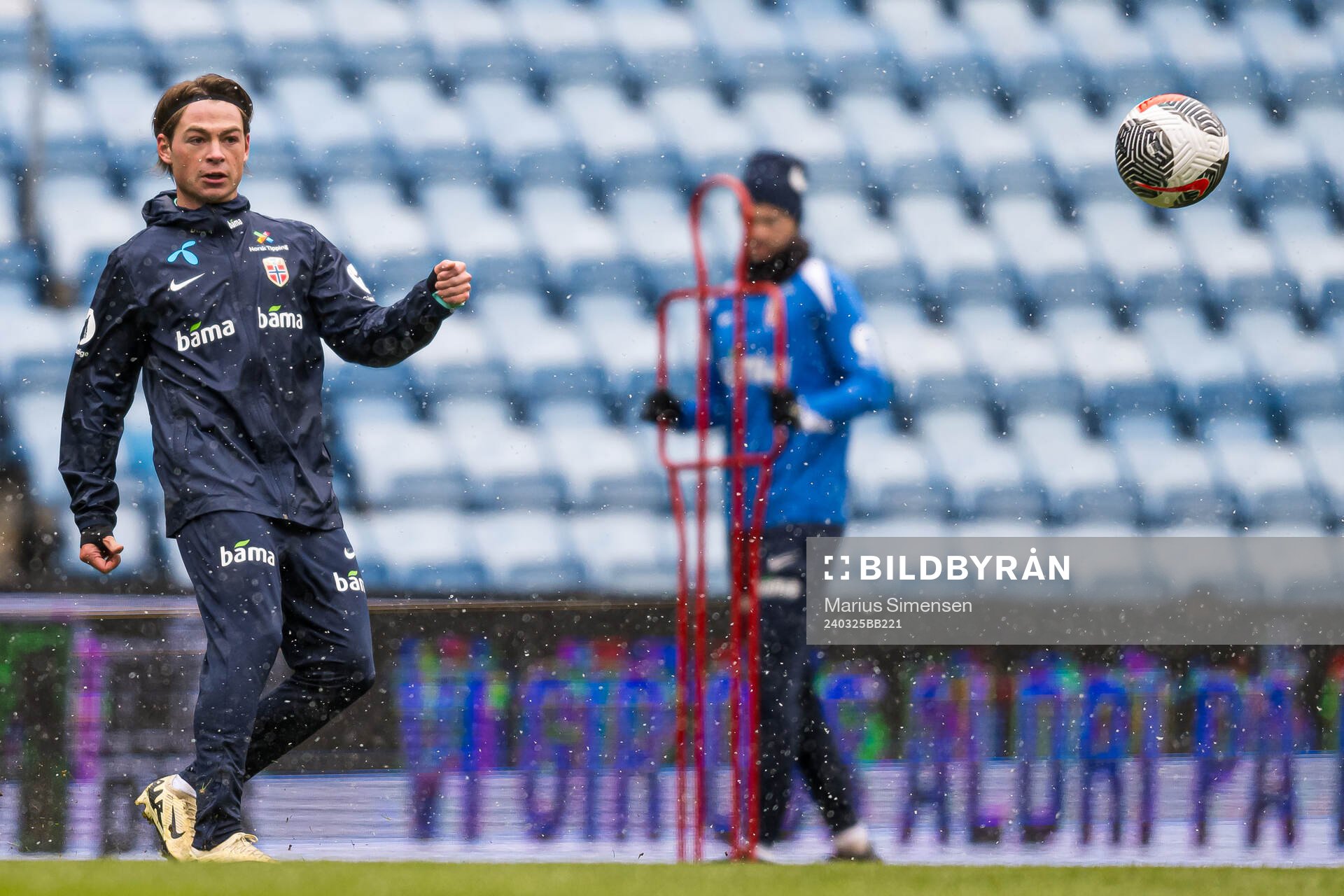 Patrick Berg of the Norwegian national football team