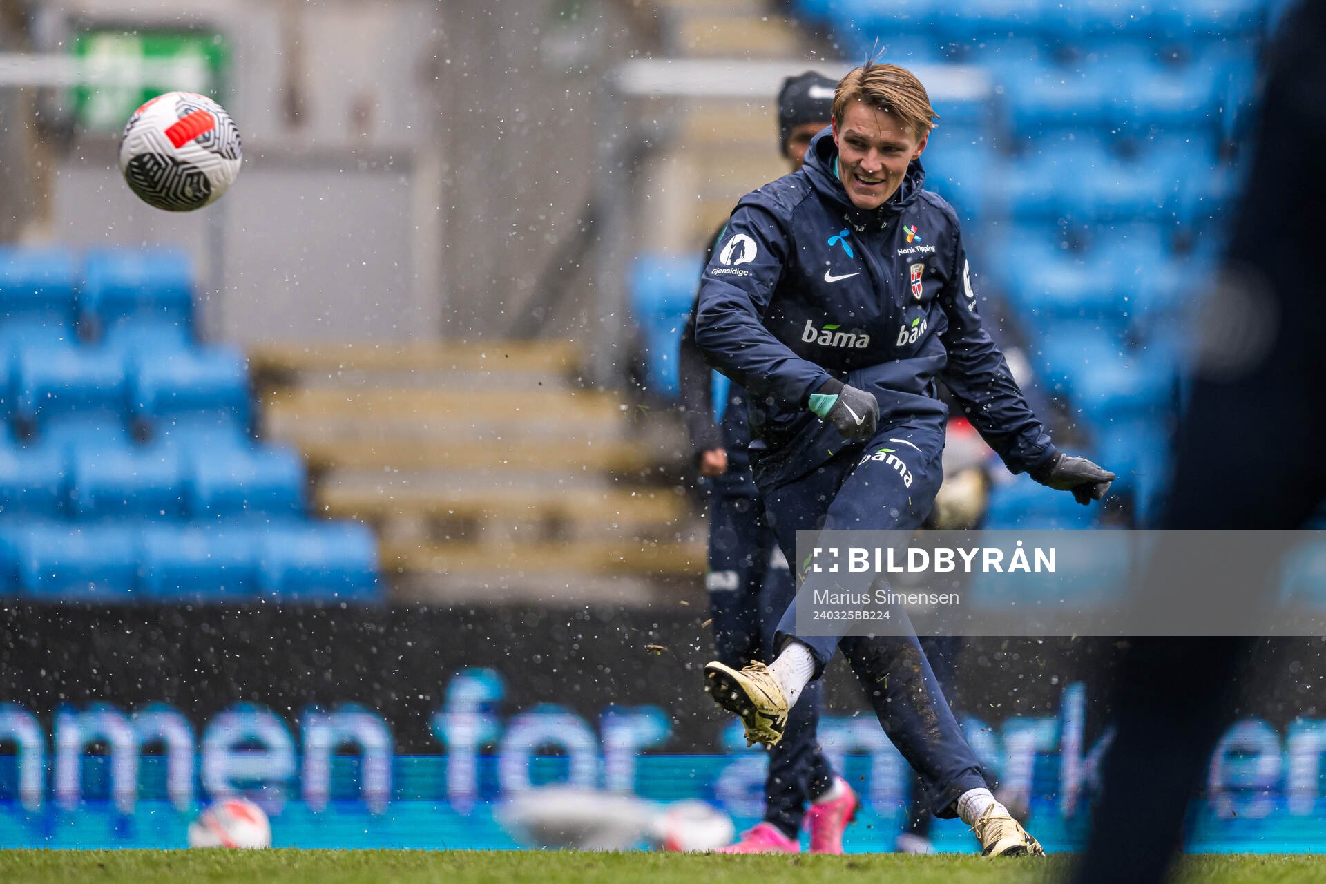 Martin Ødegaard of the Norwegian national football team