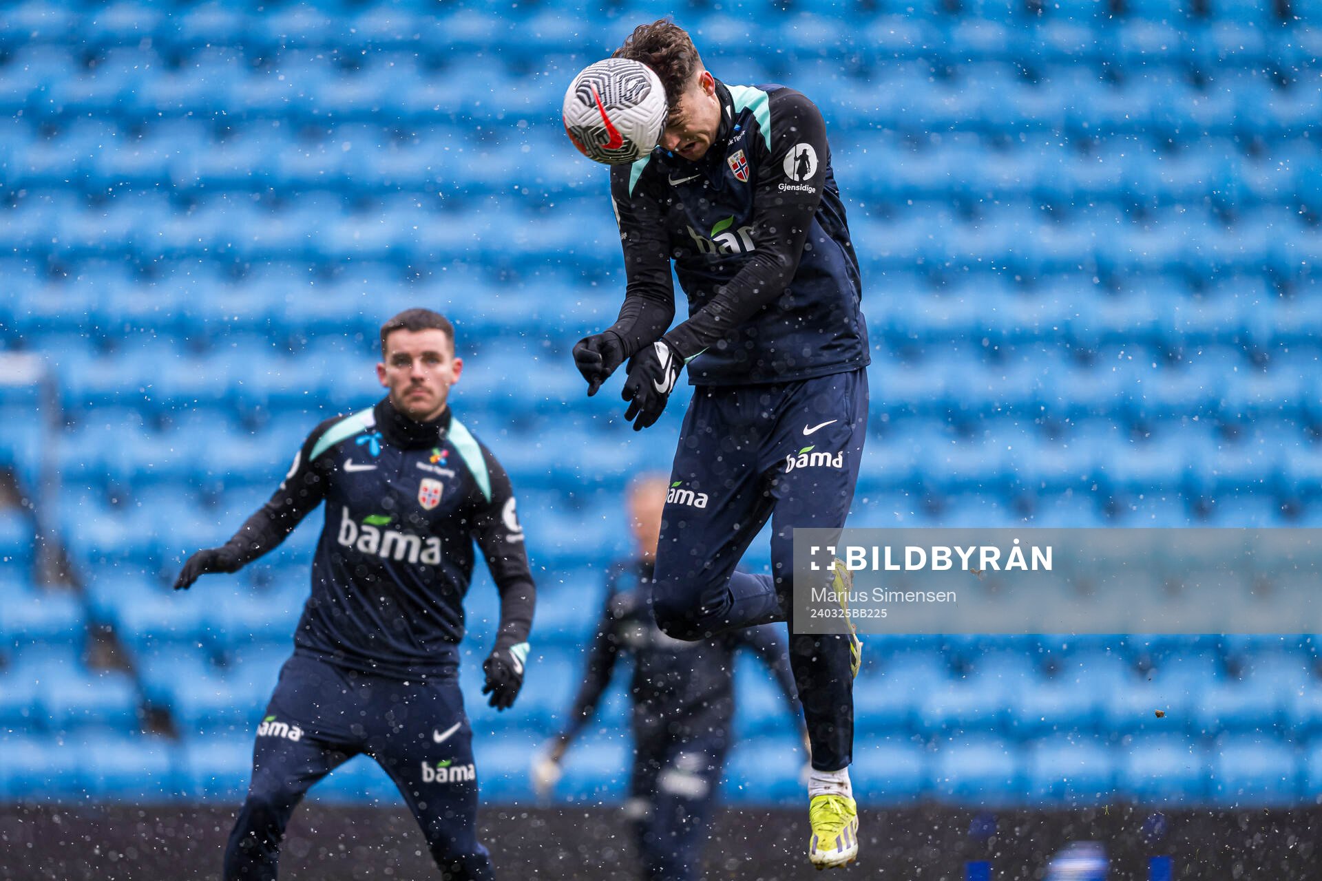 Jørgen Strand Larsen of the Norwegian national football