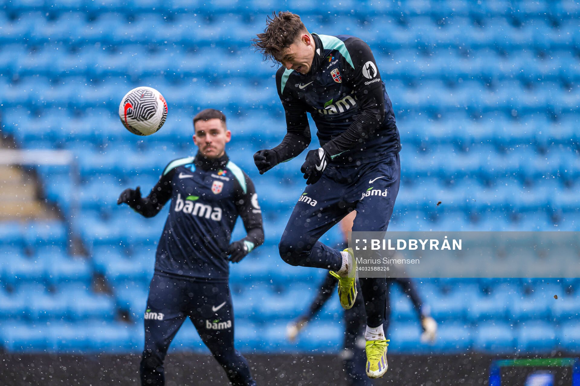 Jørgen Strand Larsen of the Norwegian national football