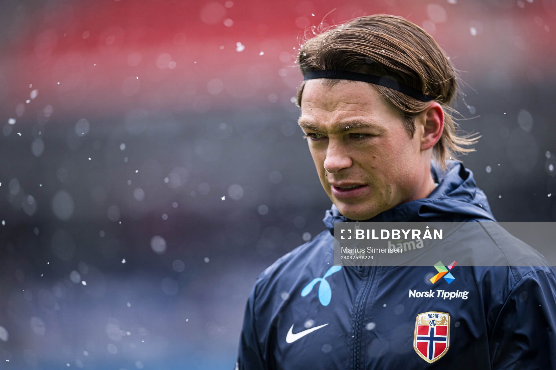 Patrick Berg of the Norwegian national football team