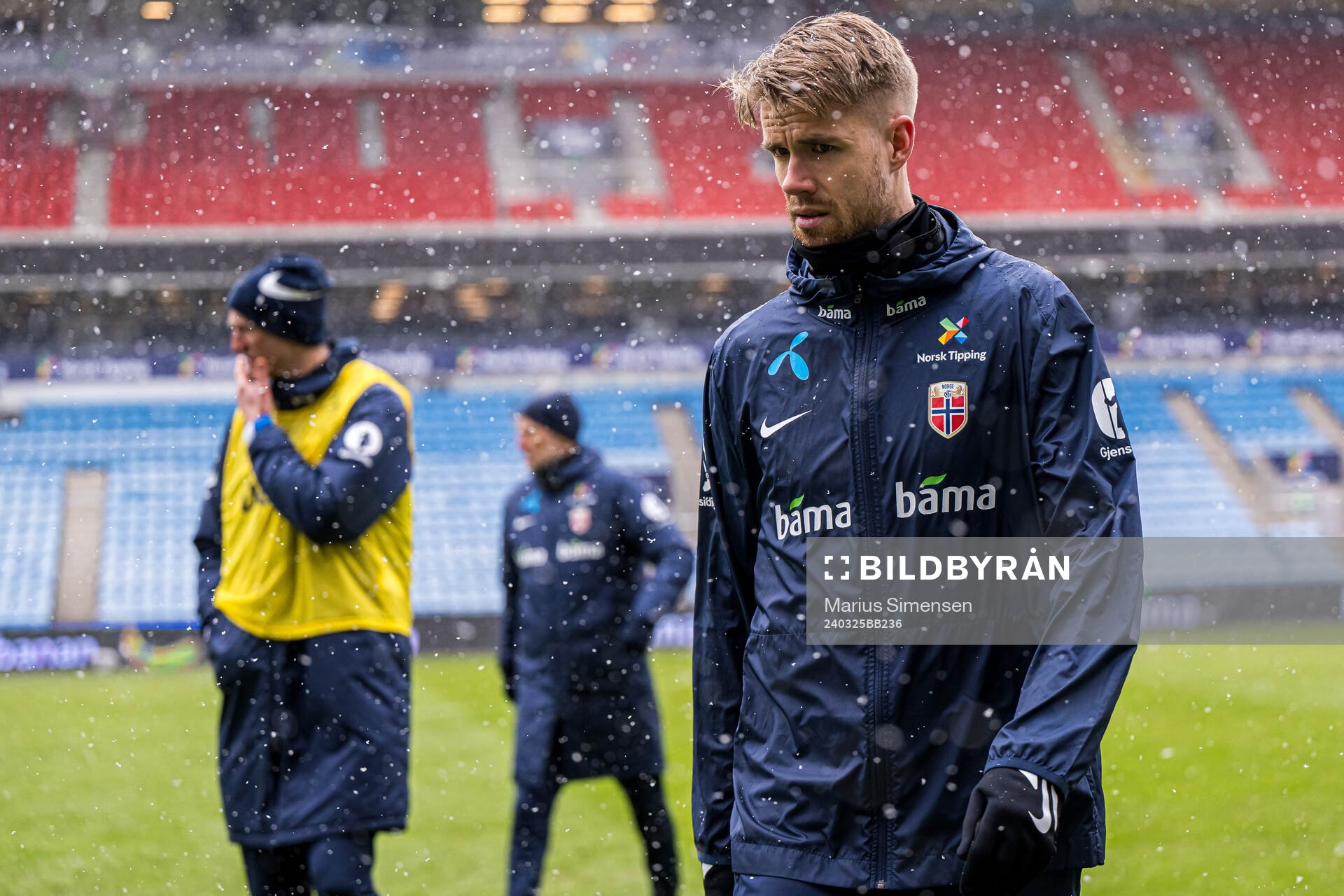 Kristoffer Vassbakk Ajer of the Norwegian national football