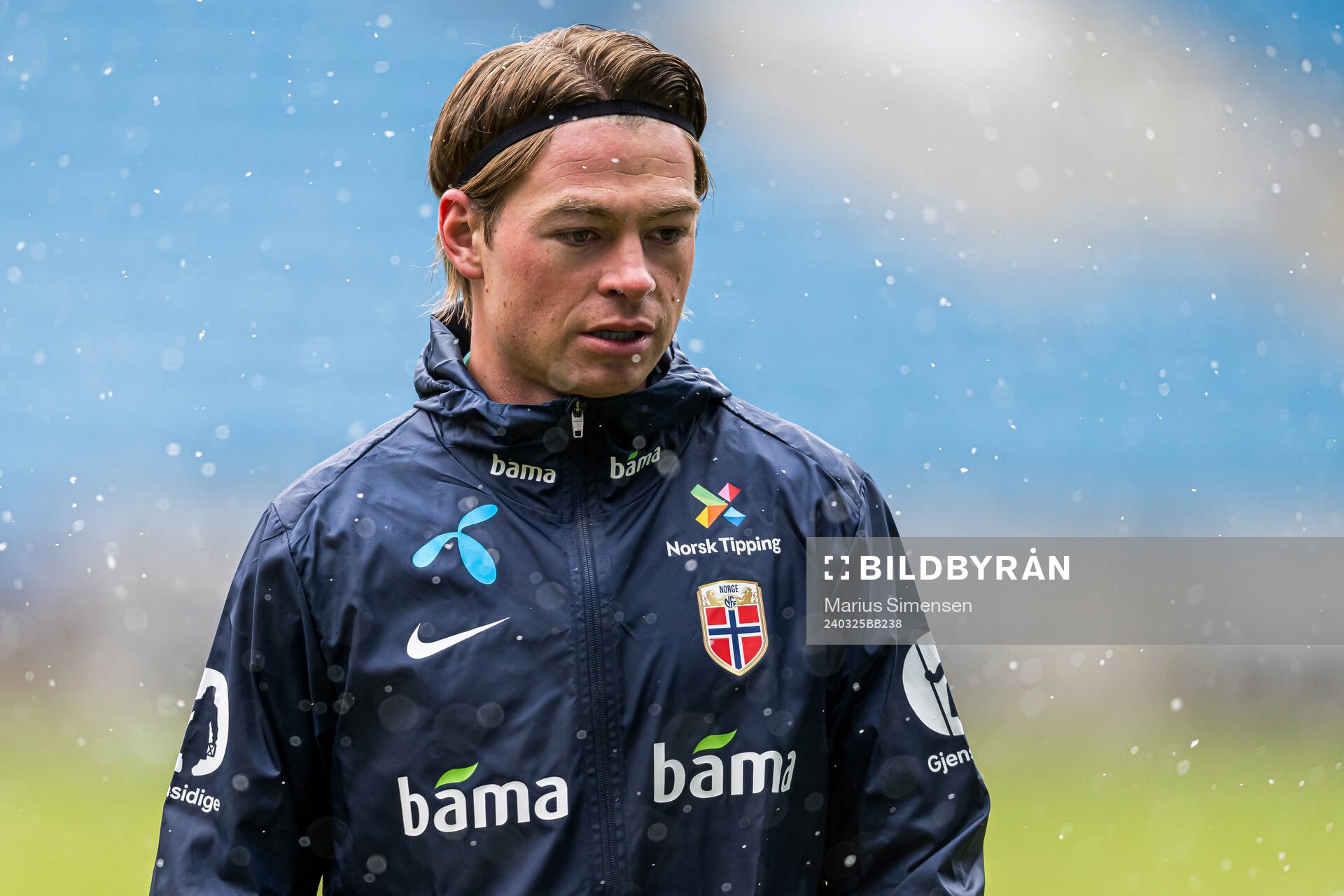 Patrick Berg of the Norwegian national football team