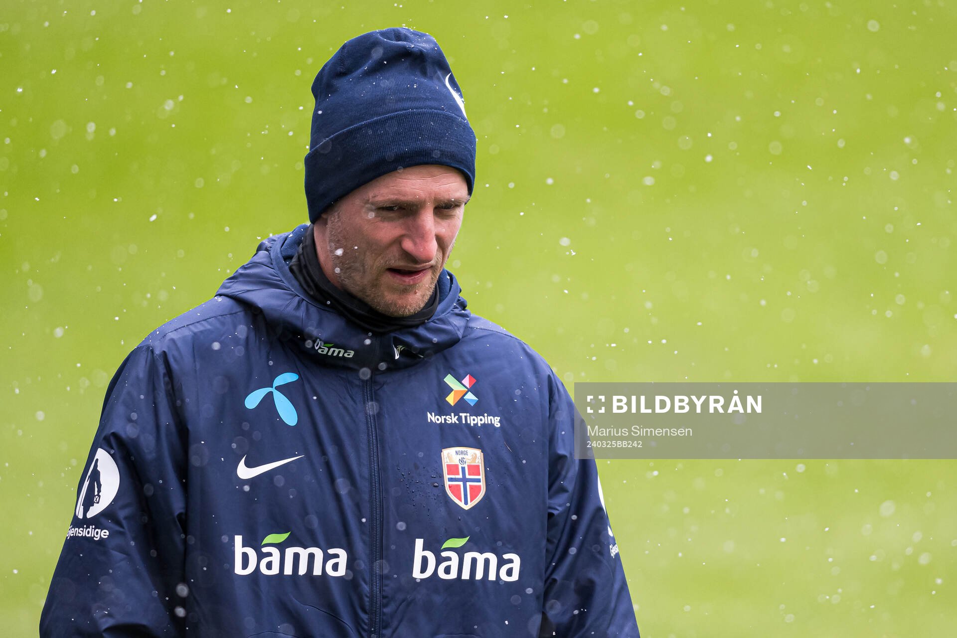 Brede Hangeland, player manager of the Norwegian national