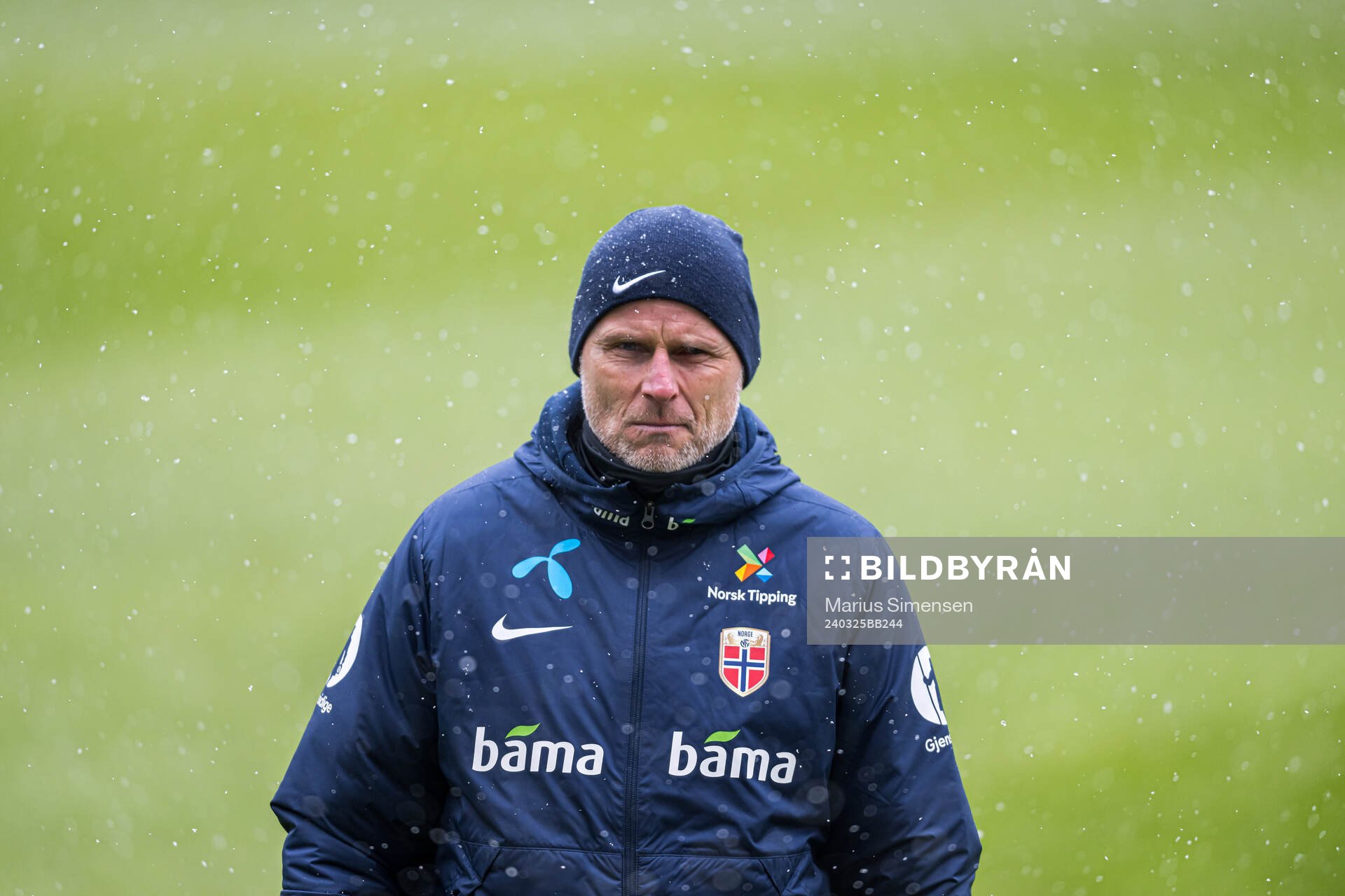 Ståle Solbakken, head coach of the Norwegian national