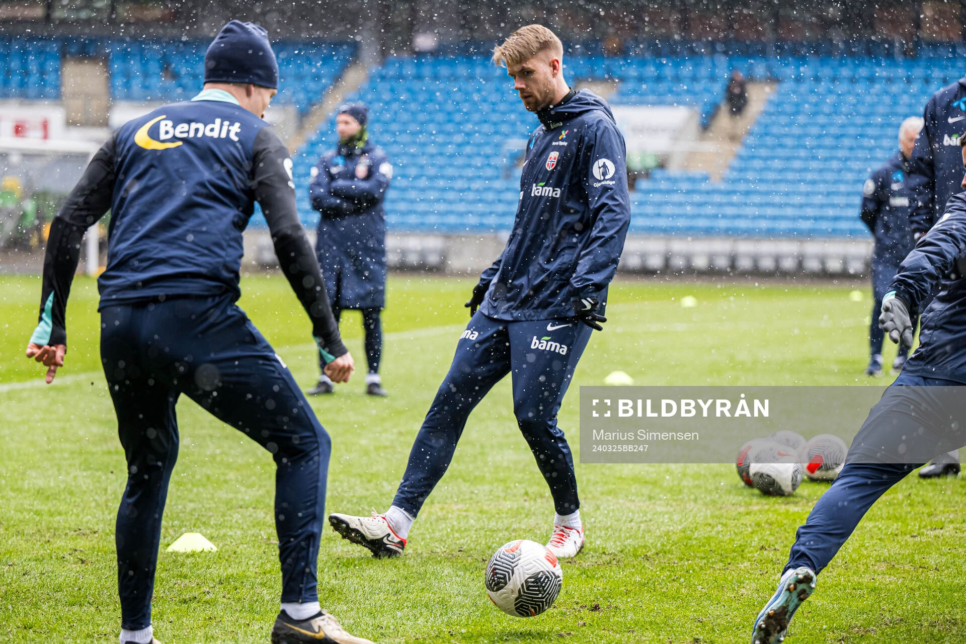 Kristoffer Vassbakk Ajer of the Norwegian national football