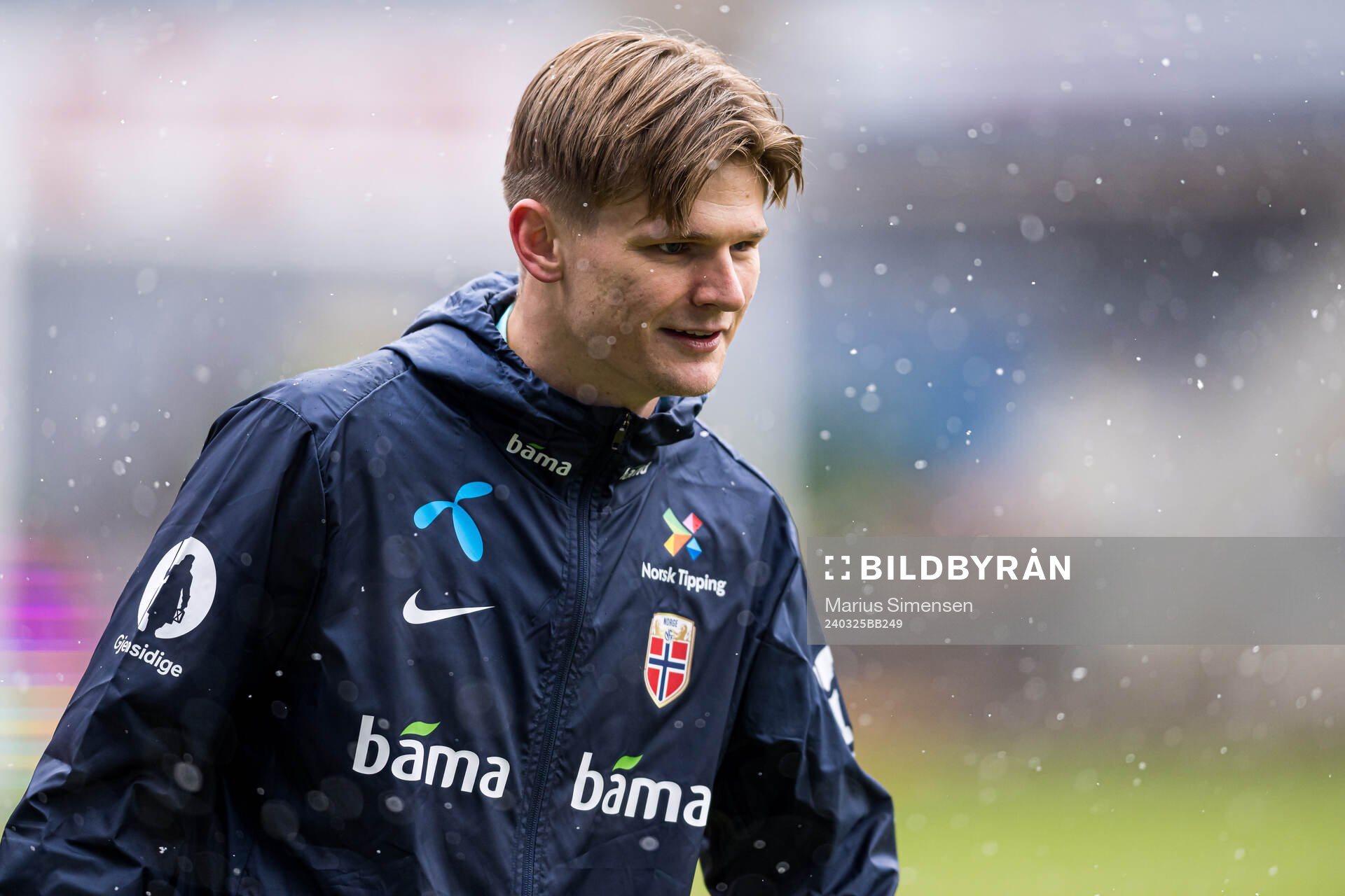 David Møller Wolfe of the Norwegian national football team