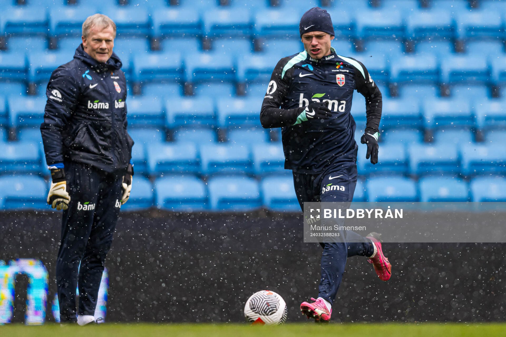 Julian Ryerson of the Norwegian national football team