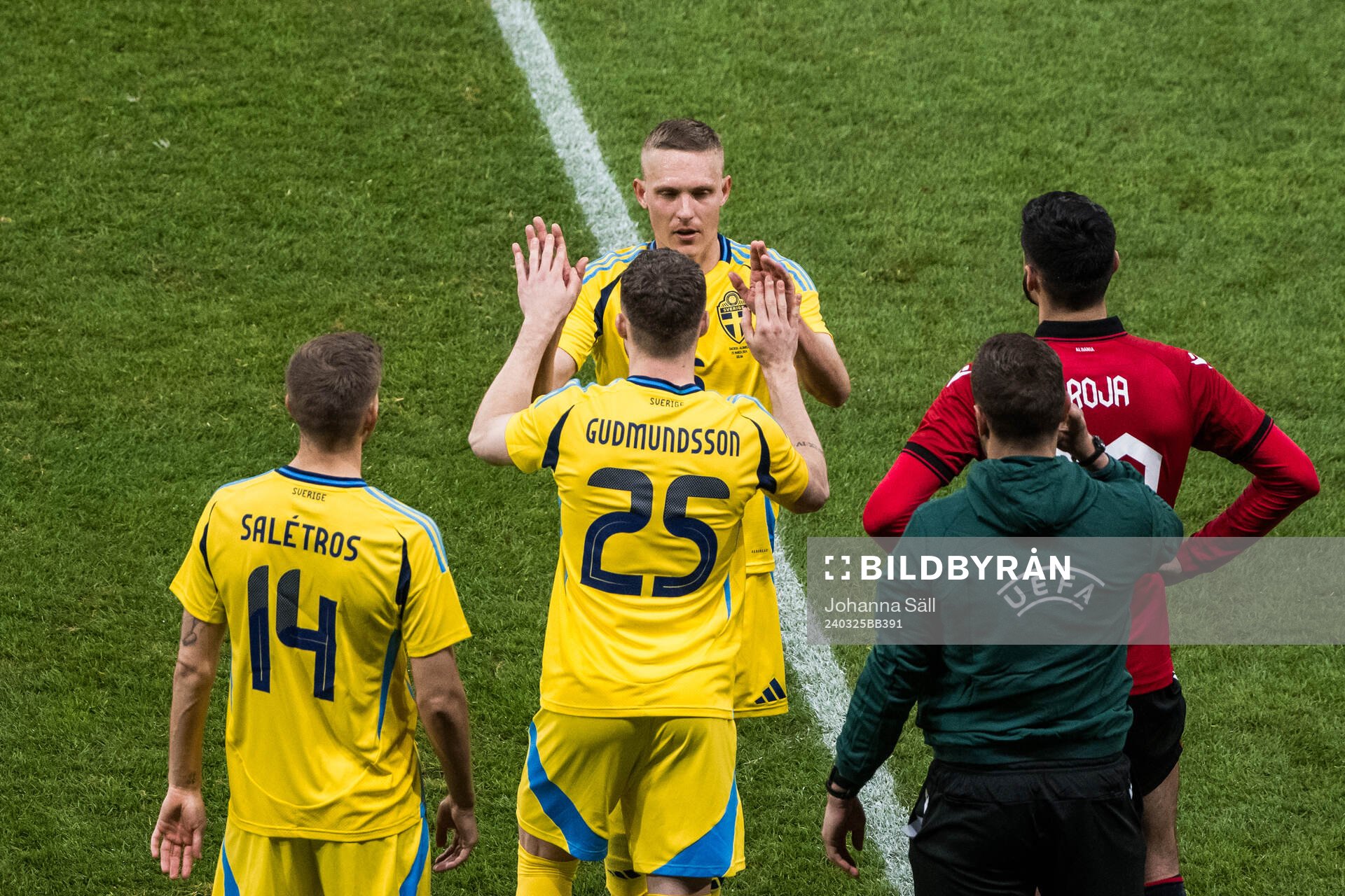 Anton Salétros , Gabriel Gudmundsson and Ludwig