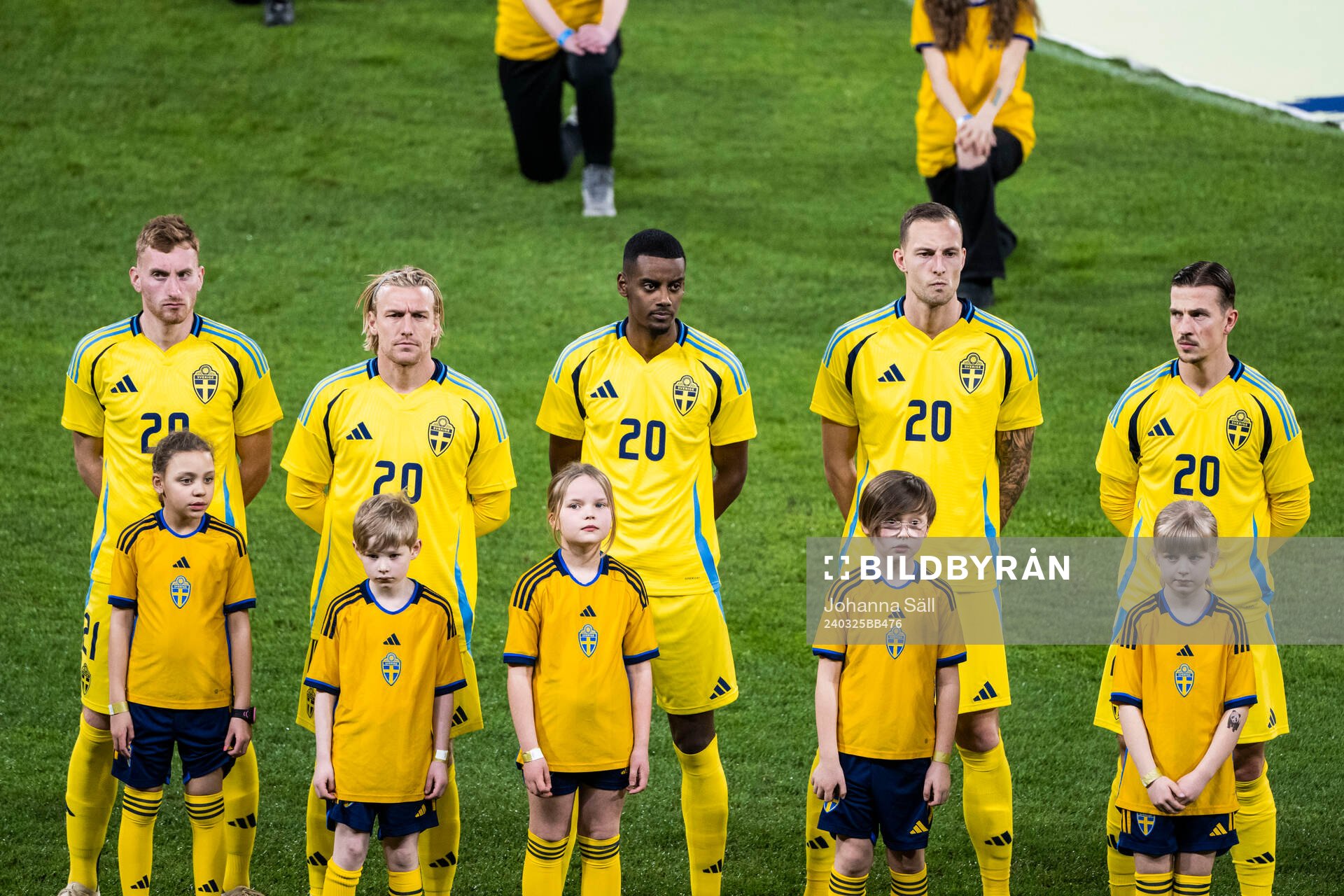 Dejan Kulusevski, Emil Forsberg, Alexander Isak Gustaf