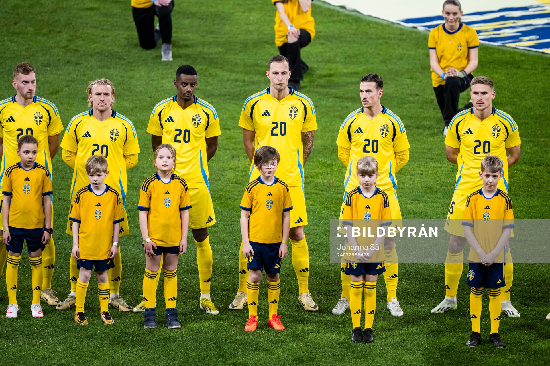 Dejan Kulusevski, Emil Forsberg, Alexander Isak Gustaf