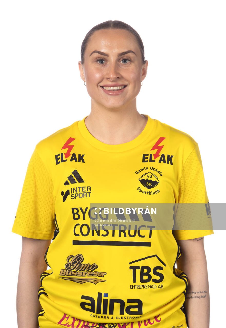 Gamla Uppsalas Jennifer Sjösten poserar för ett porträtt den 25 mars 2024 i Uppsala.