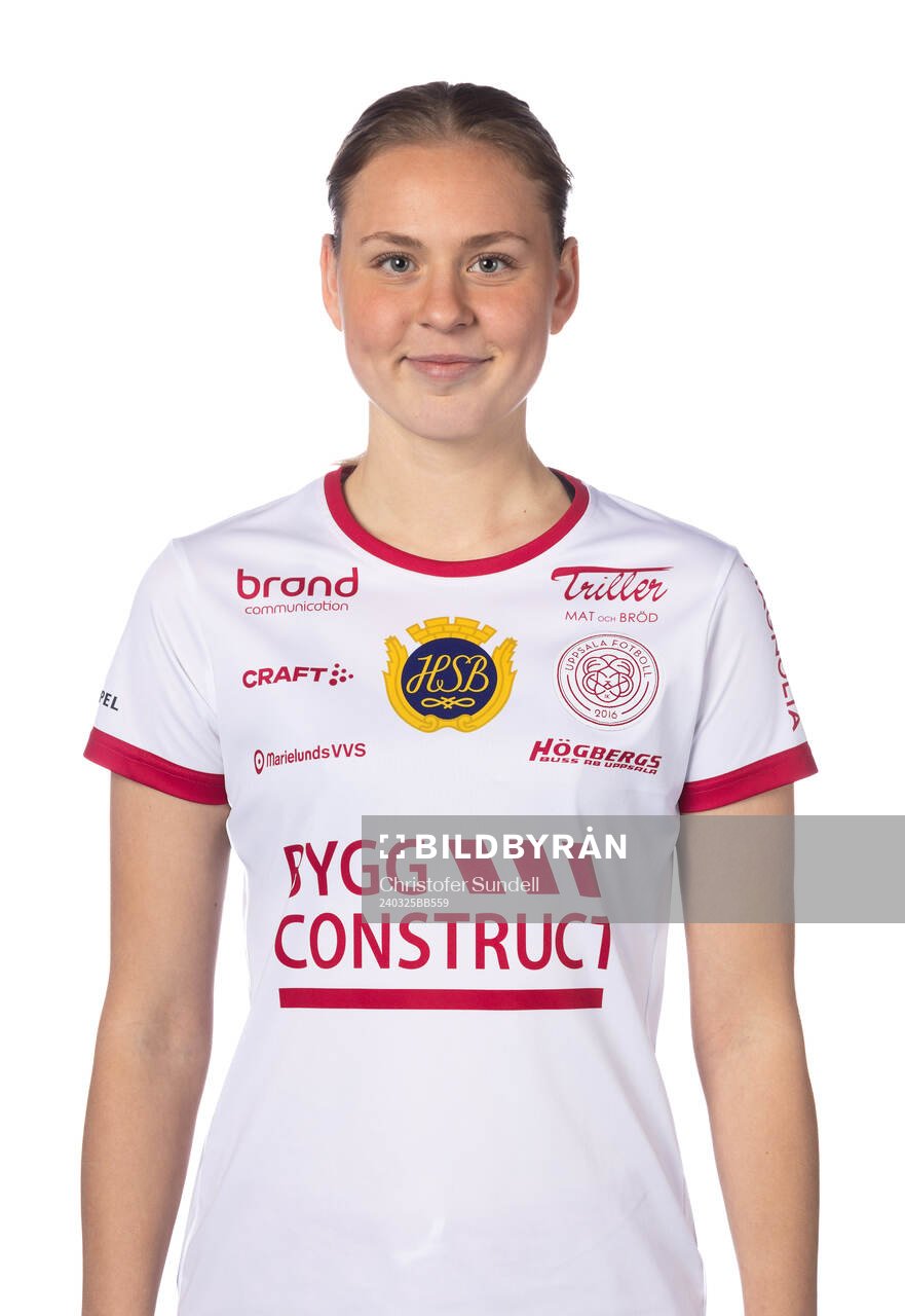 Uppsalas Ellen Andersson poserar för ett porträtt den 25 mars 2024 i Uppsala.