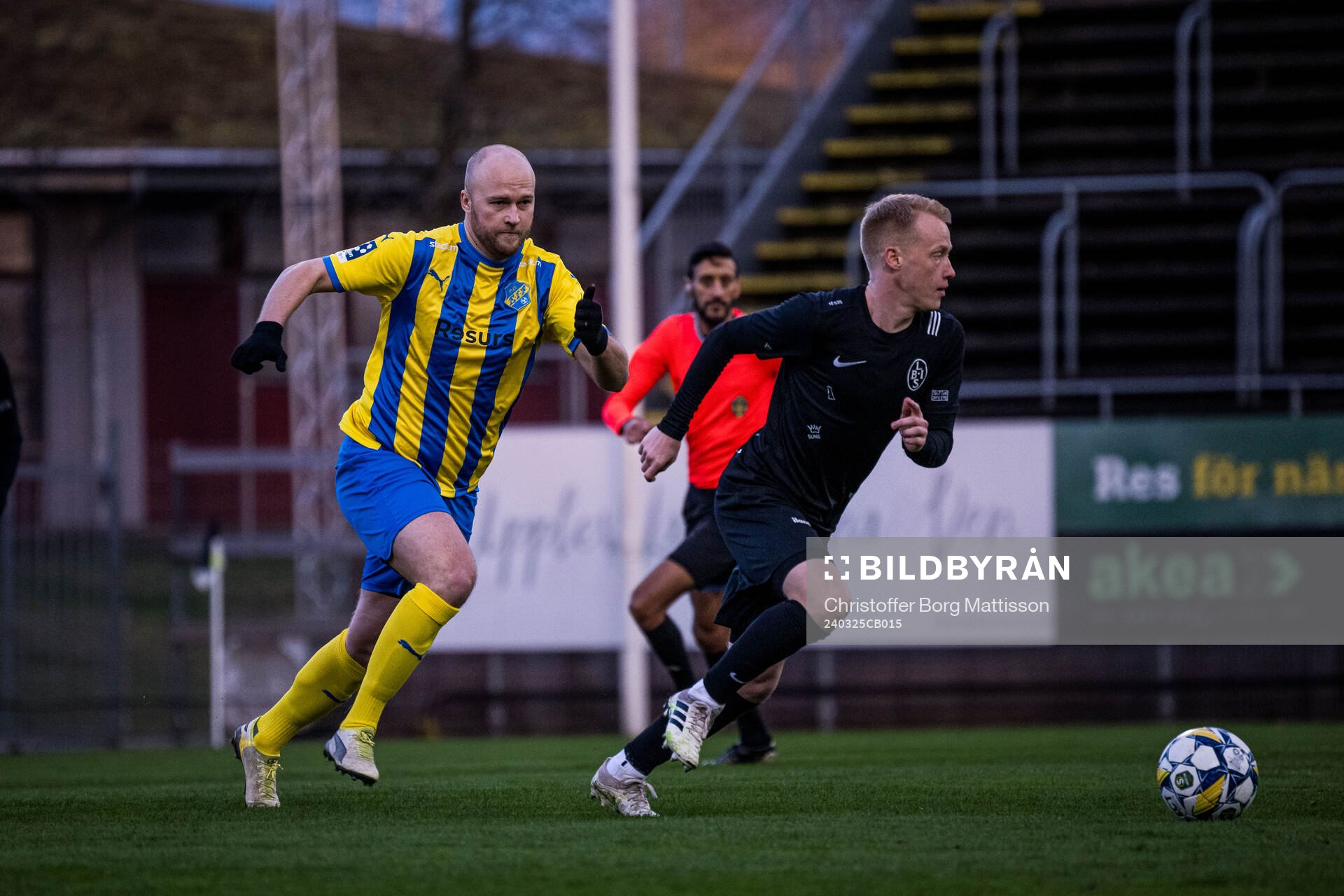 Eskilsminne IFs Christian Ljungberg och Landskrona BOISs