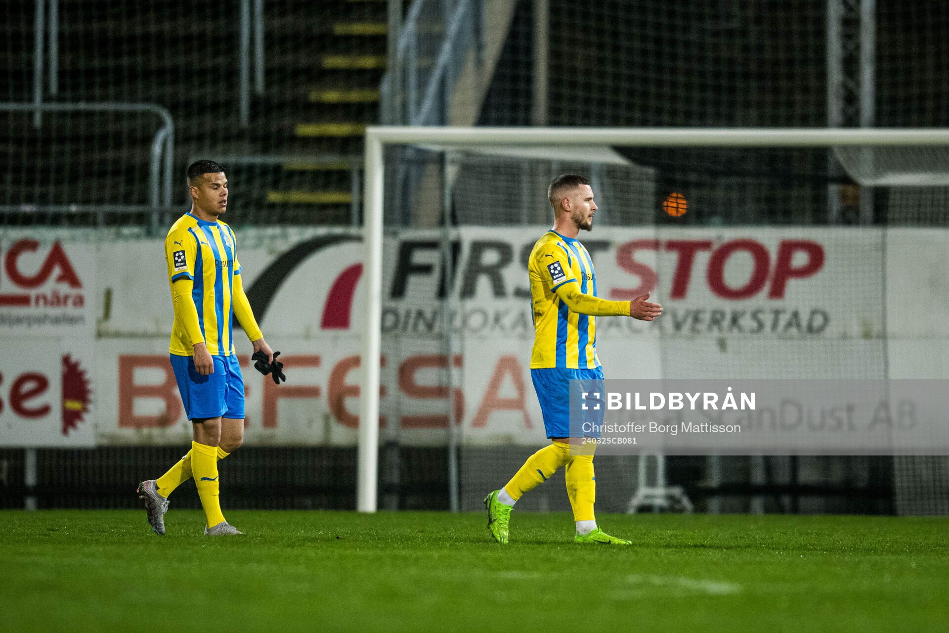 Eskilsminne IFs Jonathan Larsson och Andreas Quist Svensson