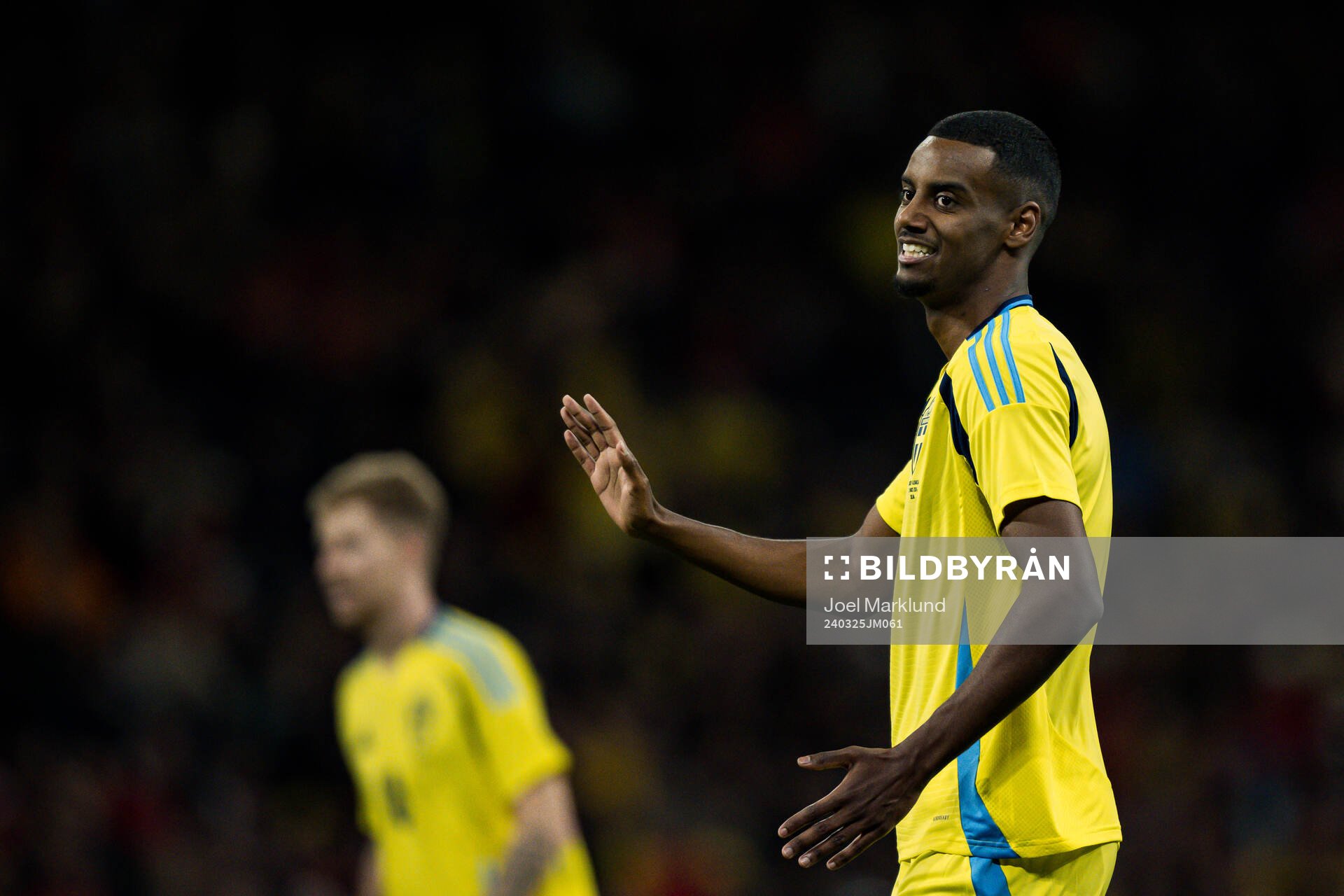 Alexander Isak of Sweden