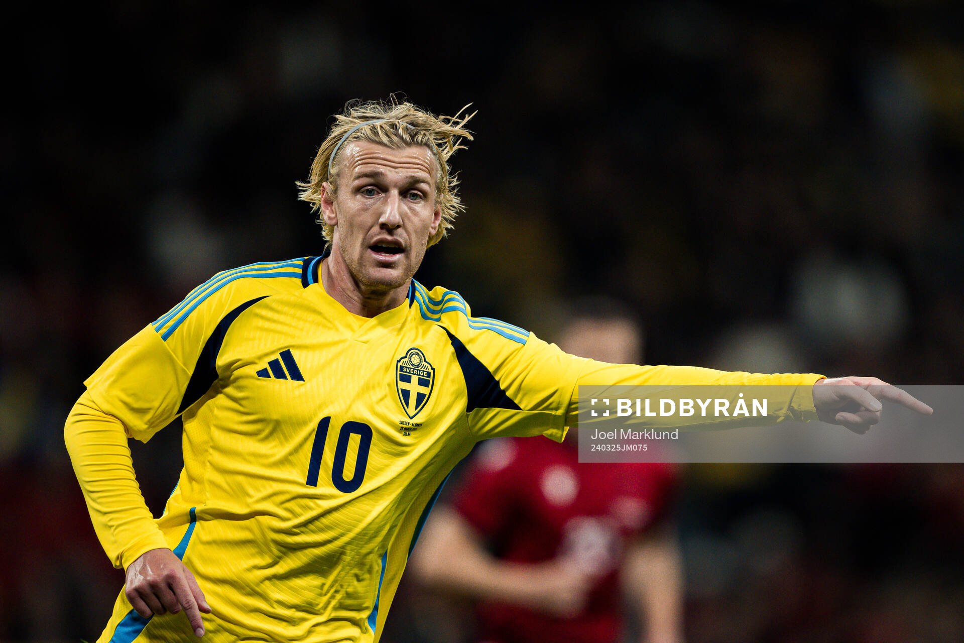 Emil Forsberg of Sweden