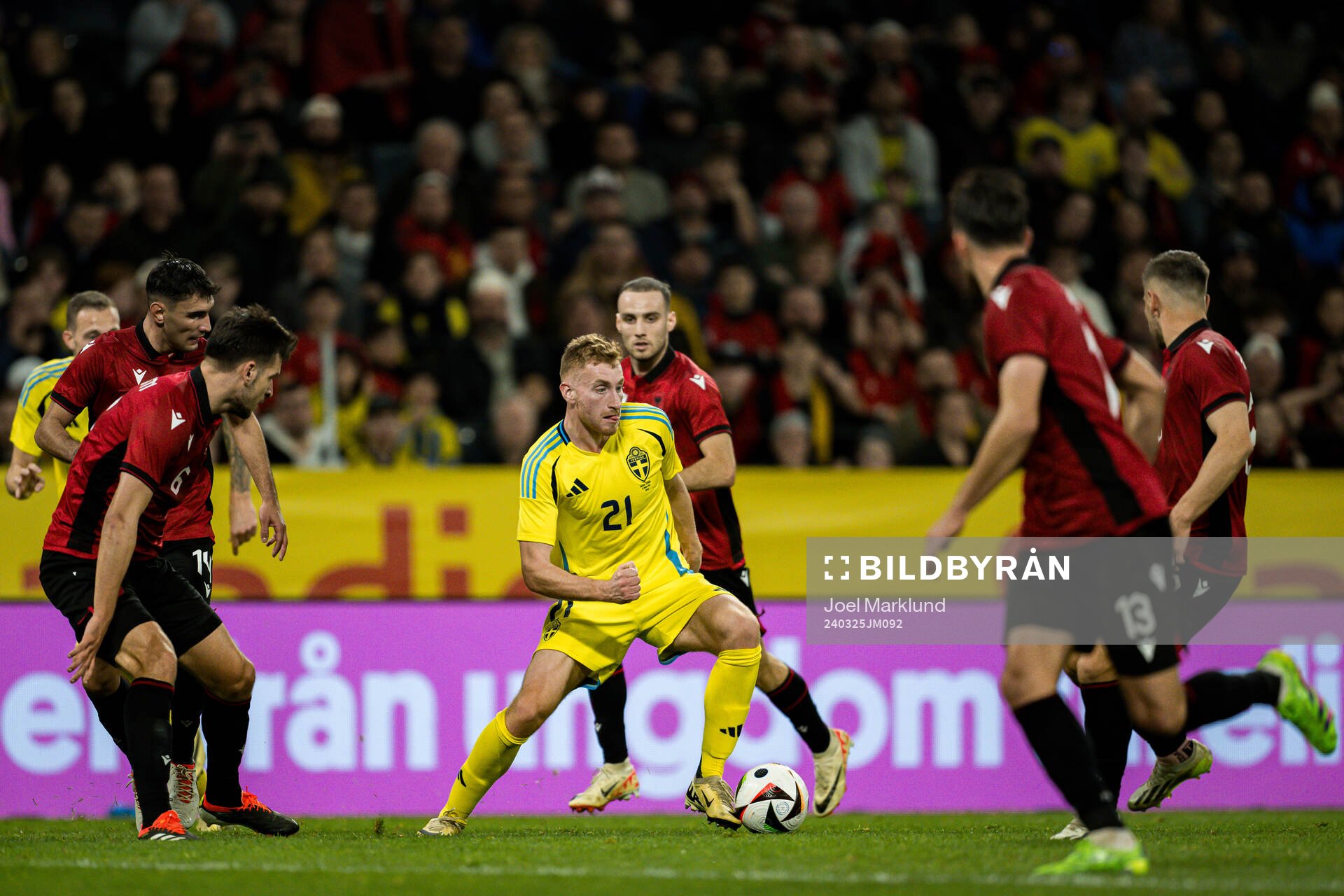 Dejan Kulusevski of Sweden