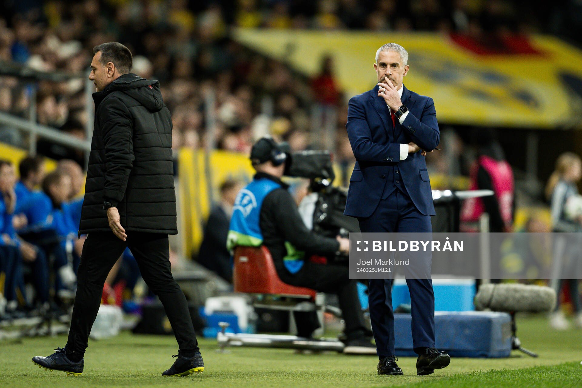 Head coach Sylvinho of Albania