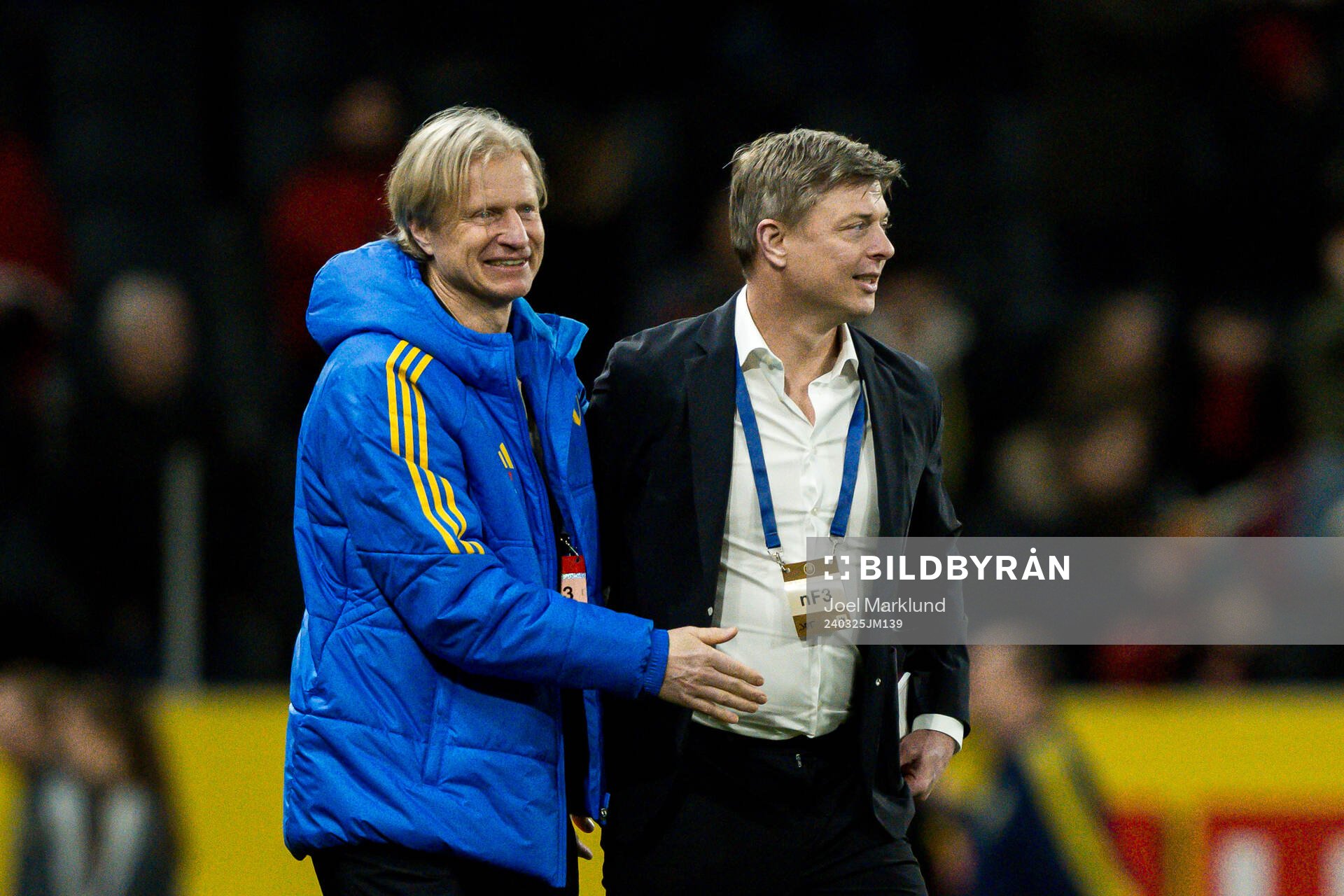 Team manager Stefan Pettersson and Head coach Jon Dahl