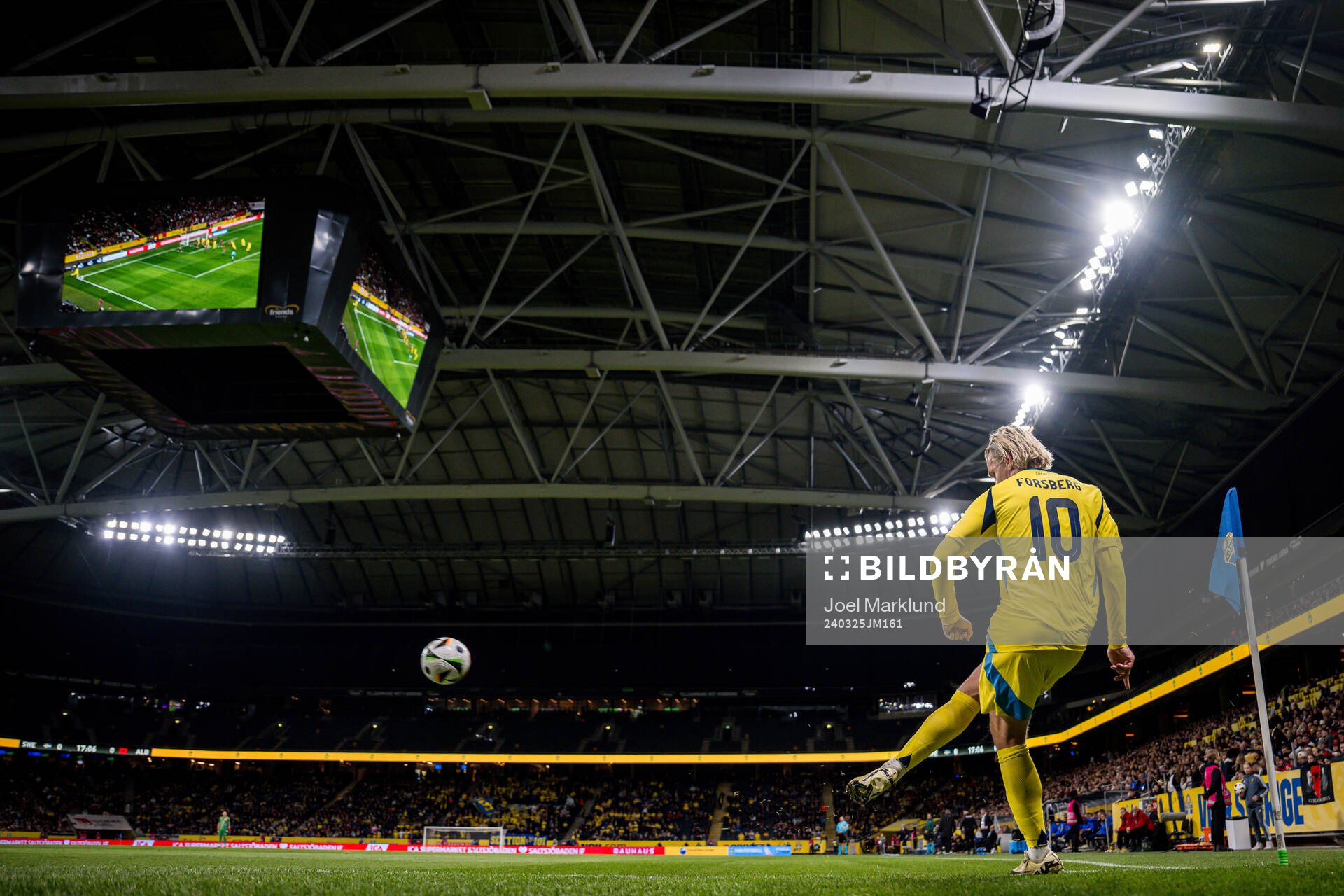 Emil Forsberg of Sweden