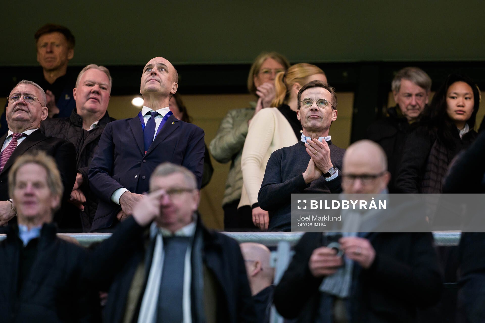 Fredrik Reinfeldt, president of the Swedish Football
