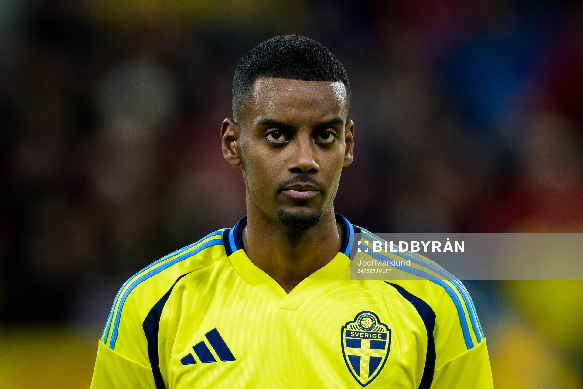 Alexander Isak of Sweden