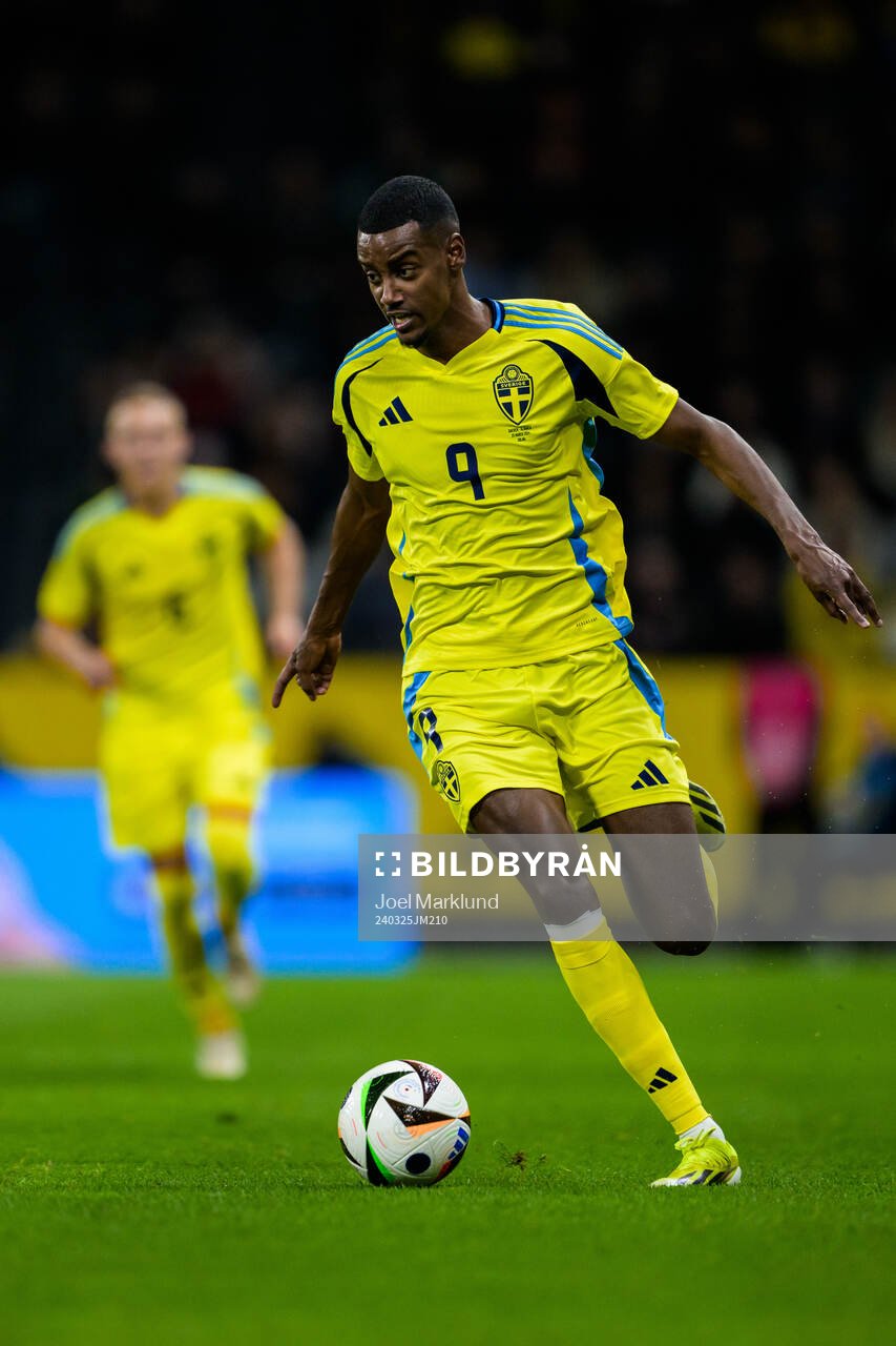 Alexander Isak of Sweden