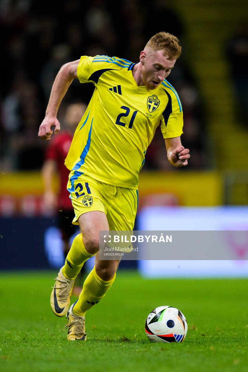 Dejan Kulusevski of Sweden