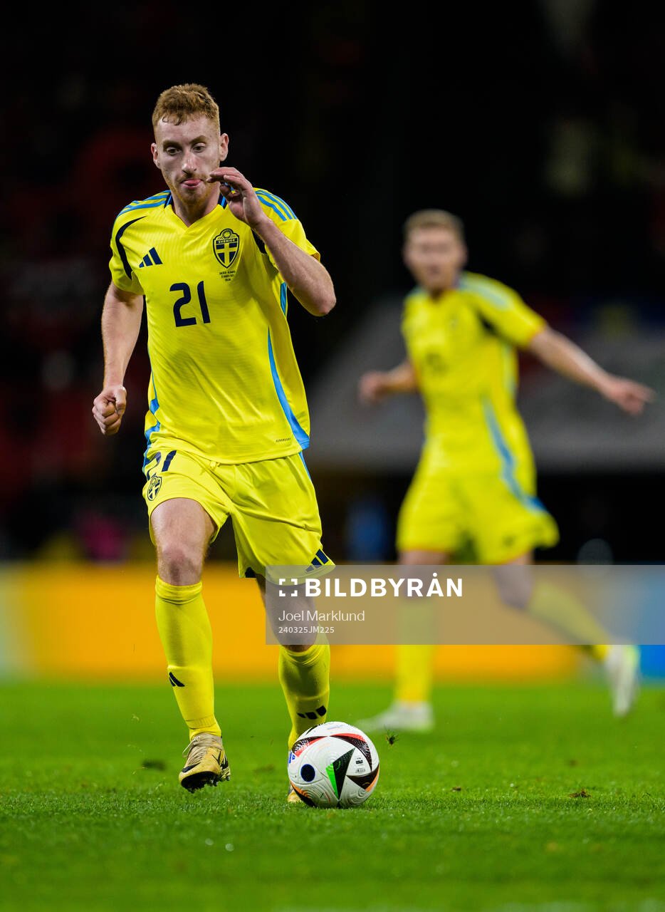 Dejan Kulusevski of Sweden