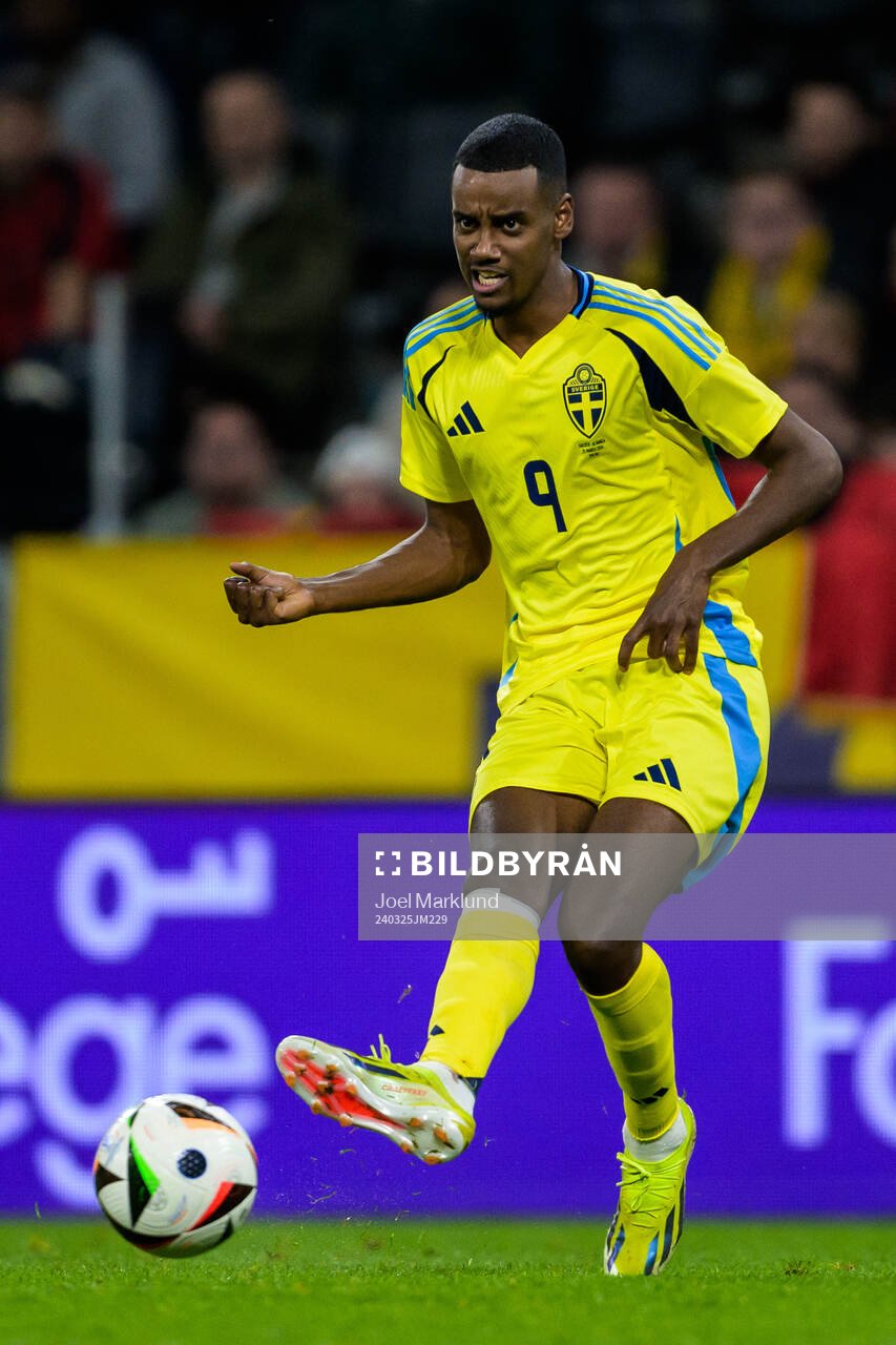 Alexander Isak of Sweden