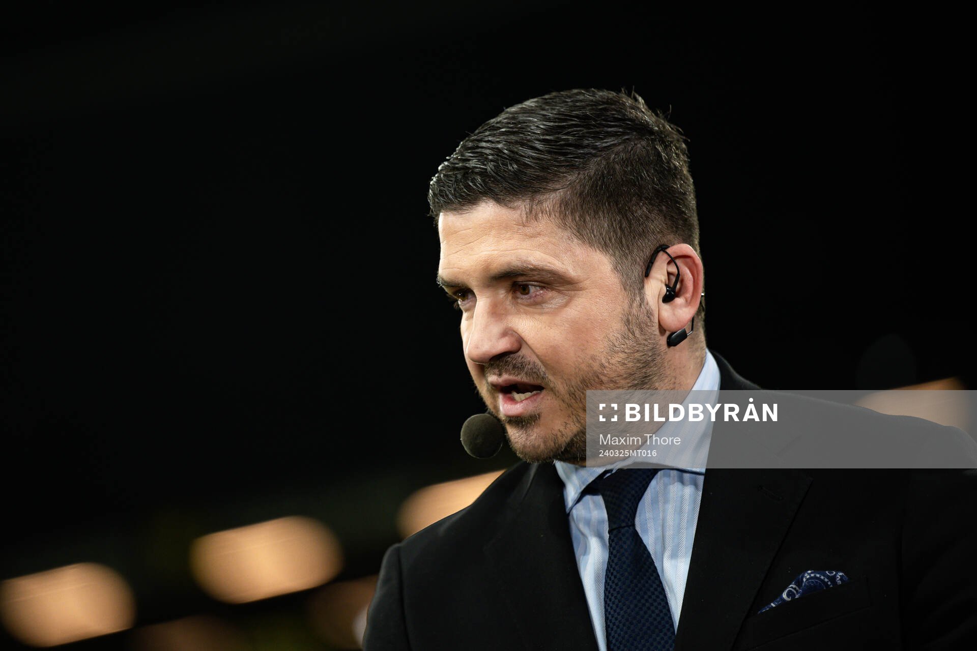 Bojan Djordjic of Swedish broadcaster Viaplay