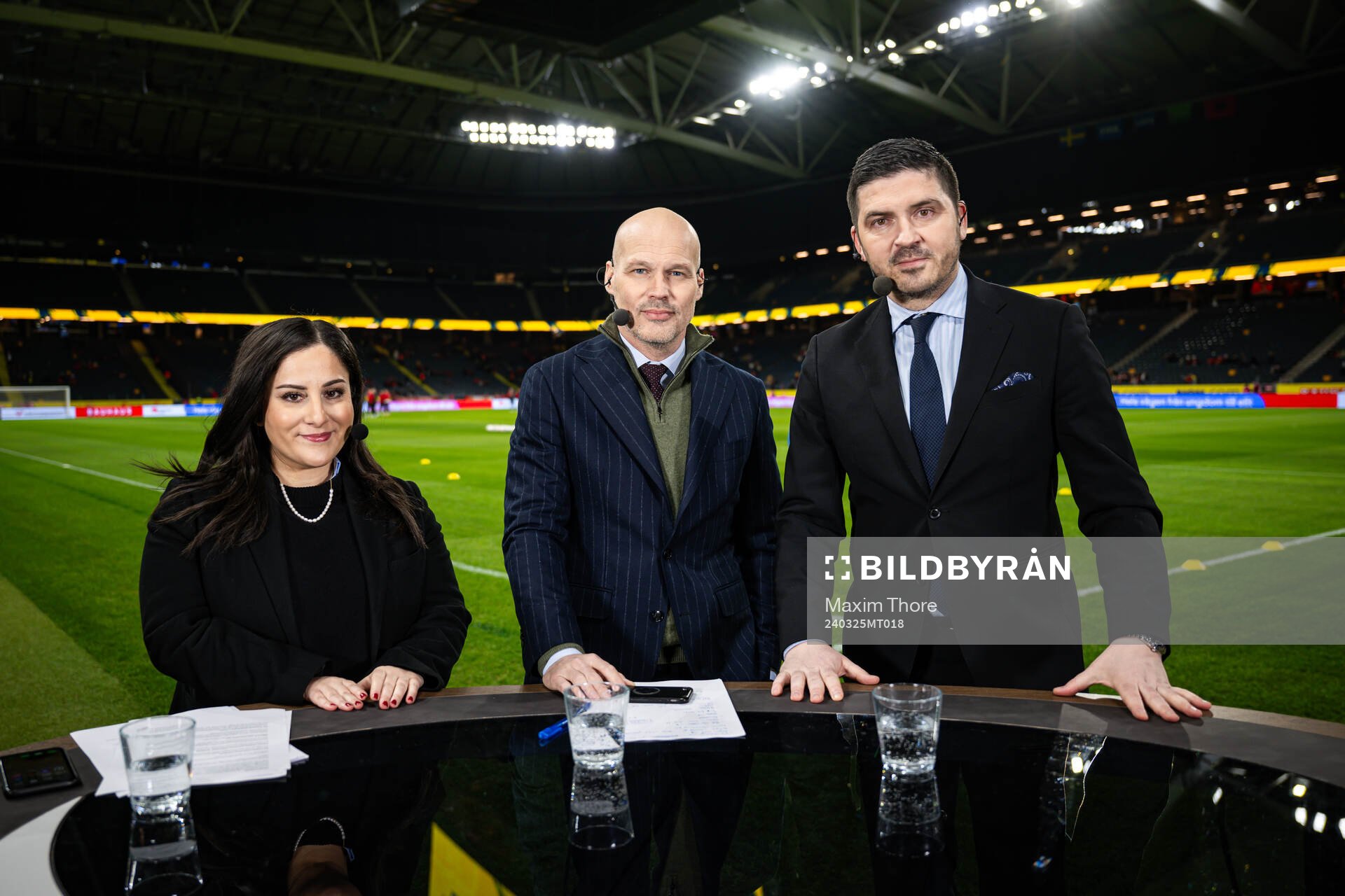 Jennifer Kücükaslan, Fredrik Ljungberg and Bojan Djordjic