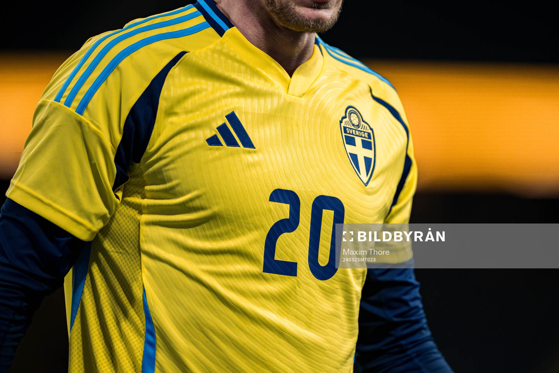 Players of Sweden wearing jersey number 20, honouring