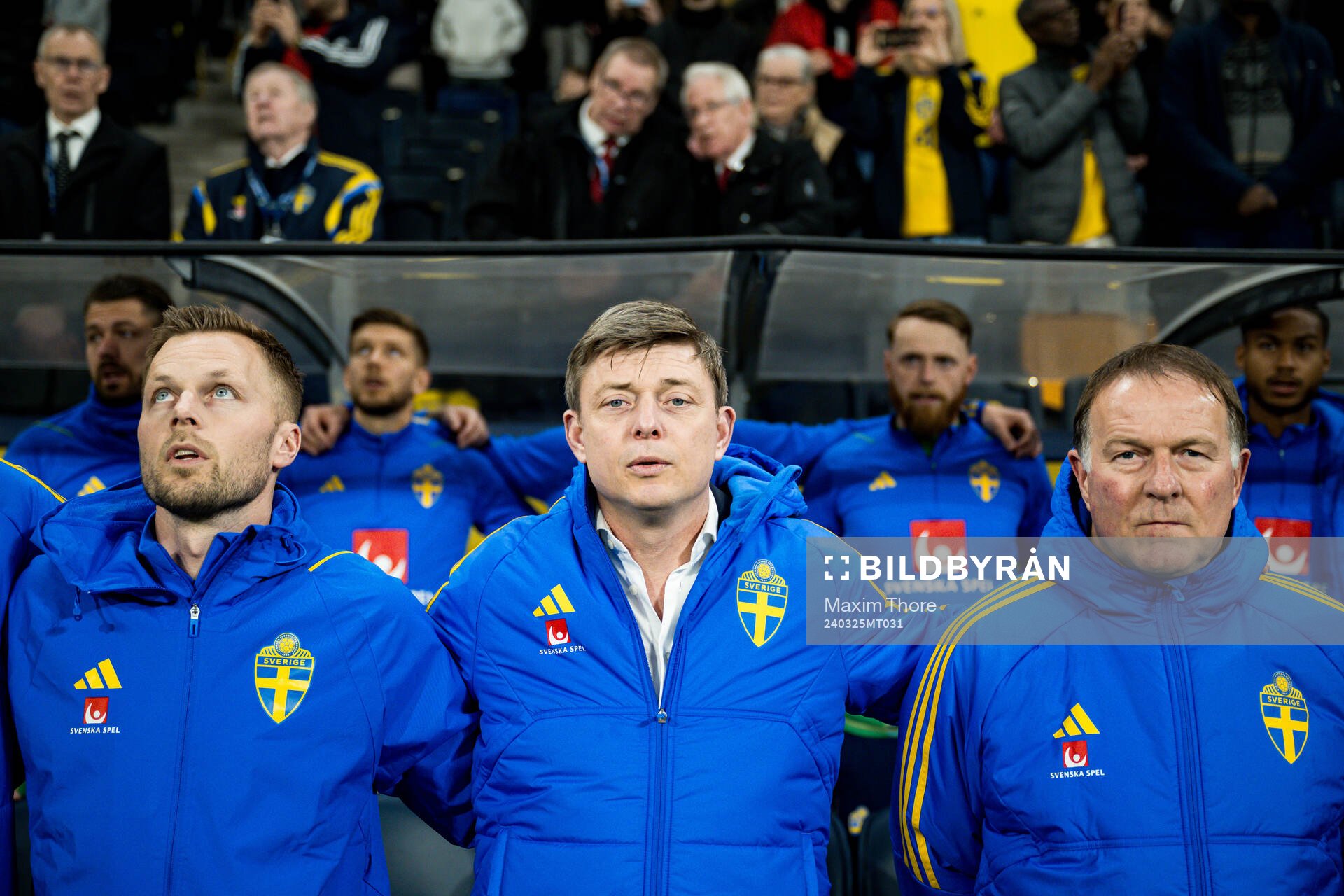 Assistant coach Sebastian Larsson, Head coach Jon Dahl