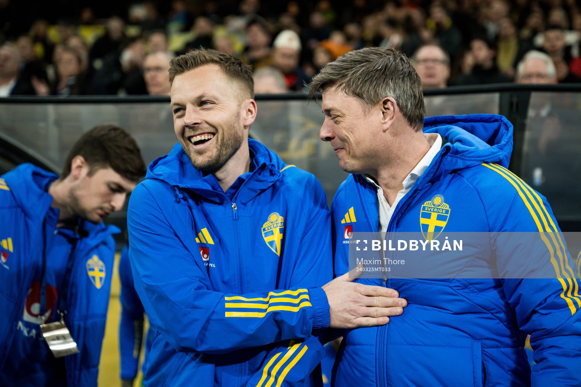 Assistant coach Sebastian Larsson and Head coach Jon Dahl