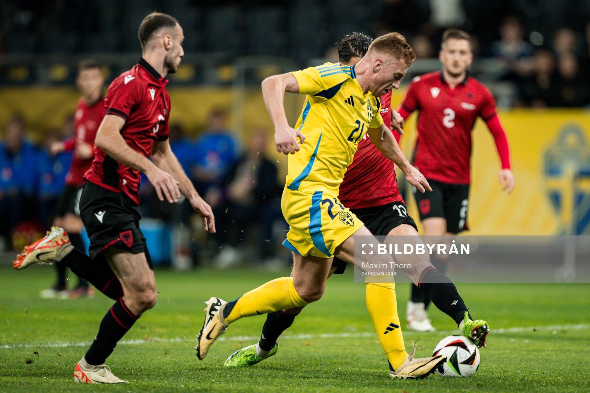 Dejan Kulusevski of Sweden