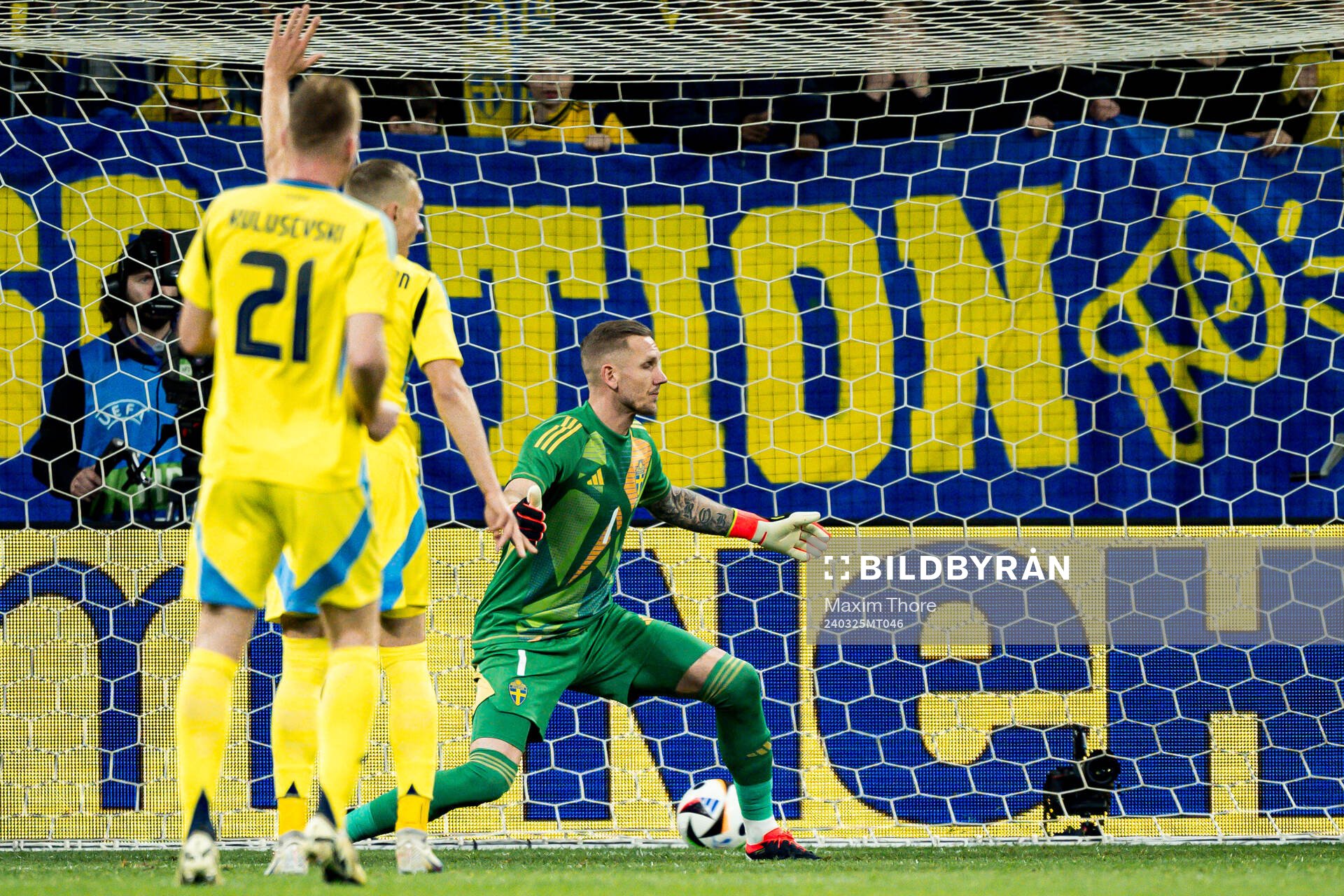 Robin Olsen of Sweden
