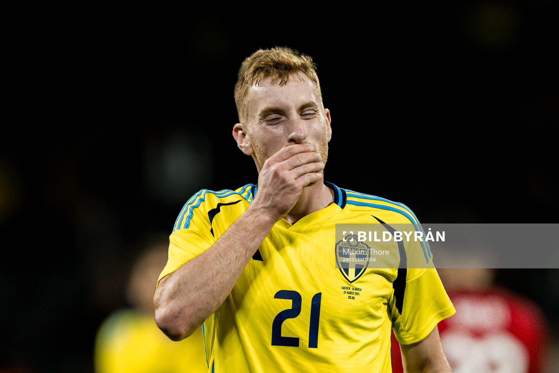 Dejan Kulusevski of Sweden