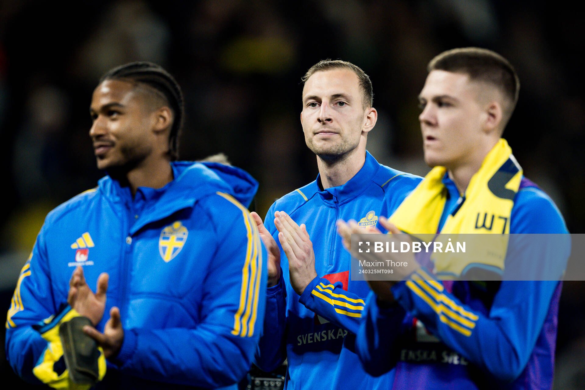 Gustaf Nilsson of Sweden celebrates