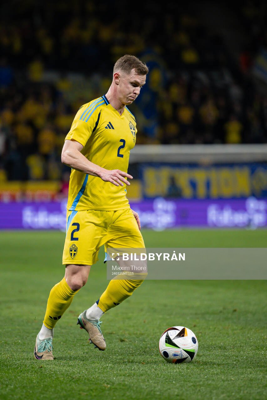 Emil Krafth of Sweden