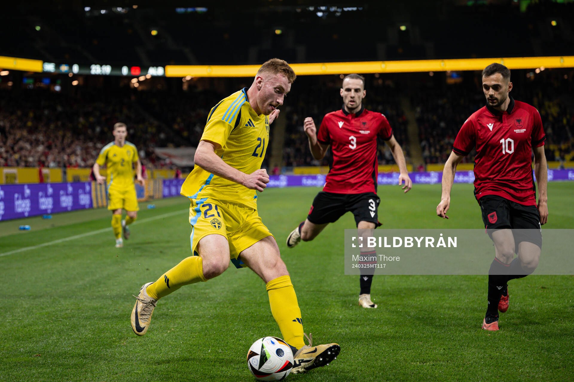 Dejan Kulusevski of Sweden