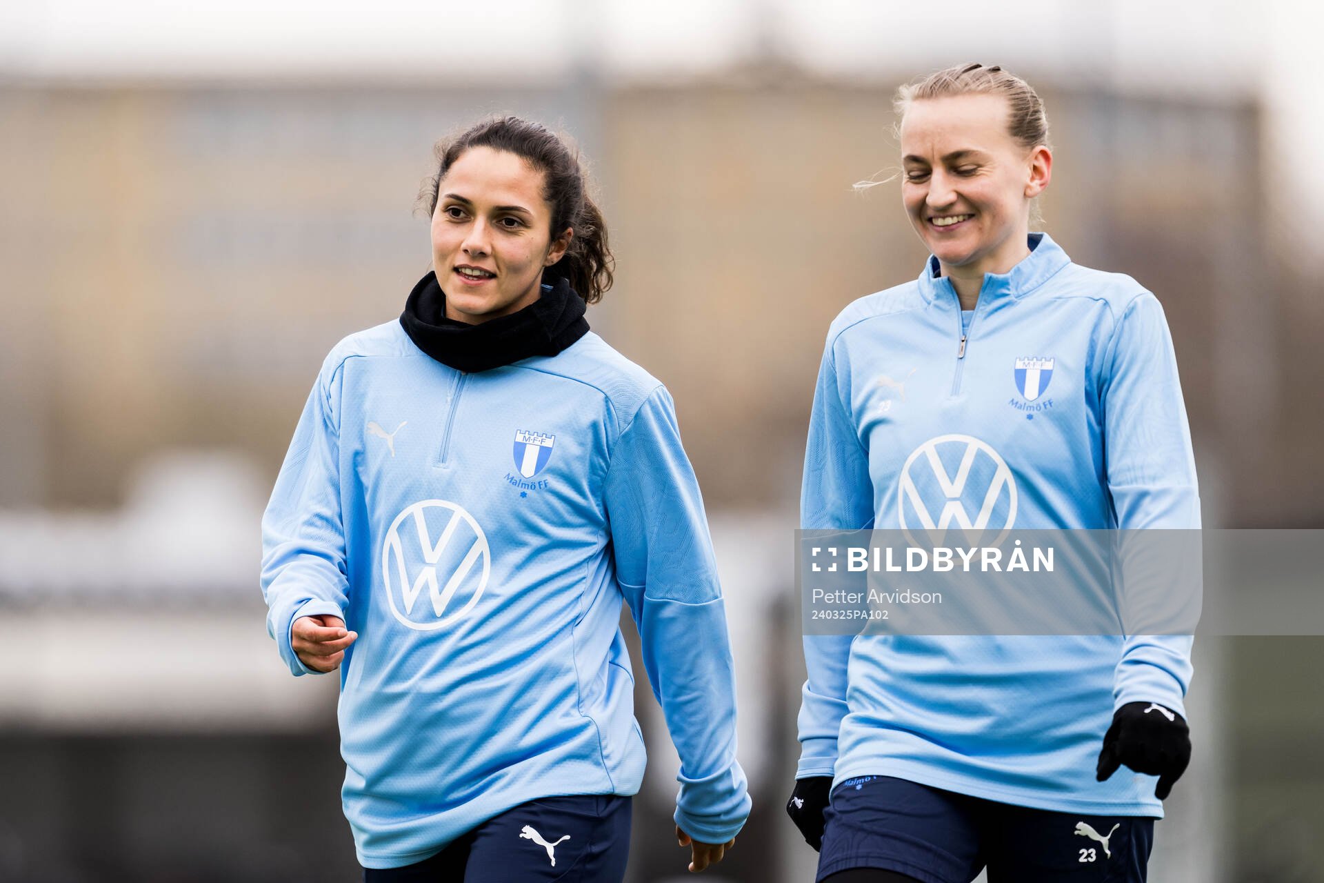 Malmö FFs Mafalda Barboz och Sofia Wännerdahl