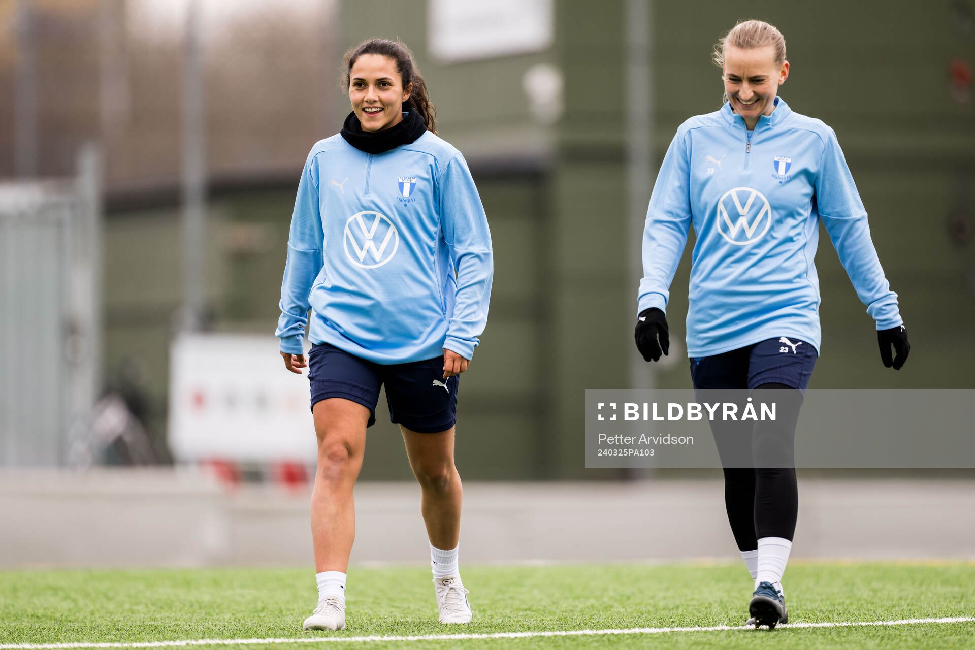 Malmö FFs Mafalda Barboz och Sofia Wännerdahl