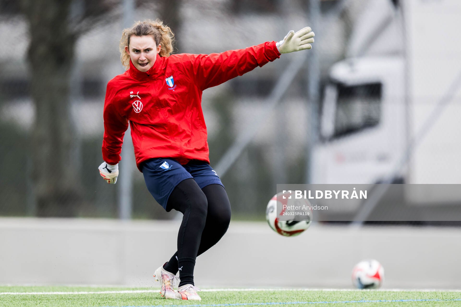 Malmö FFs målvakt Linnéa Hagberg